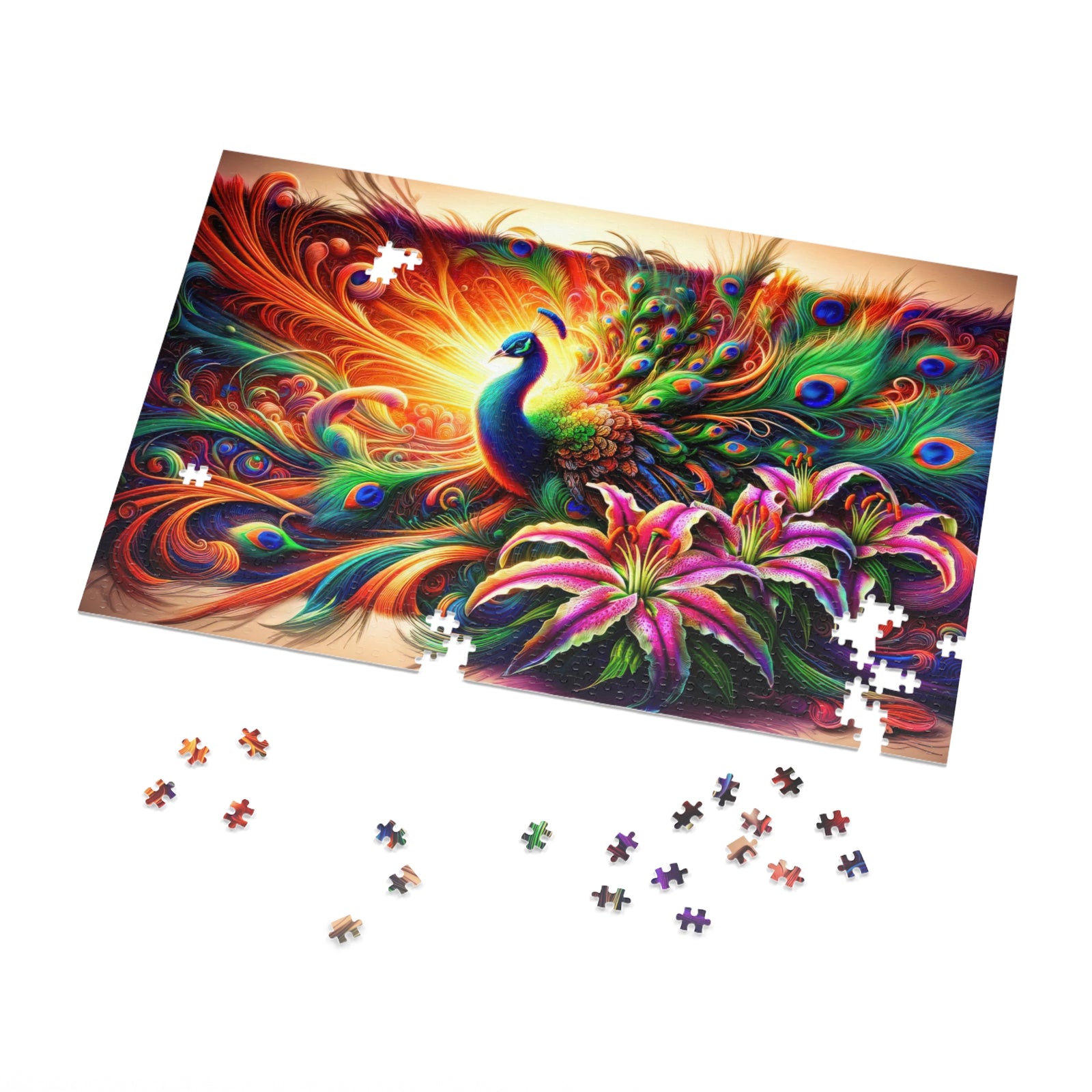 Cosmic Feather Fusion Jigsaw Puzzle