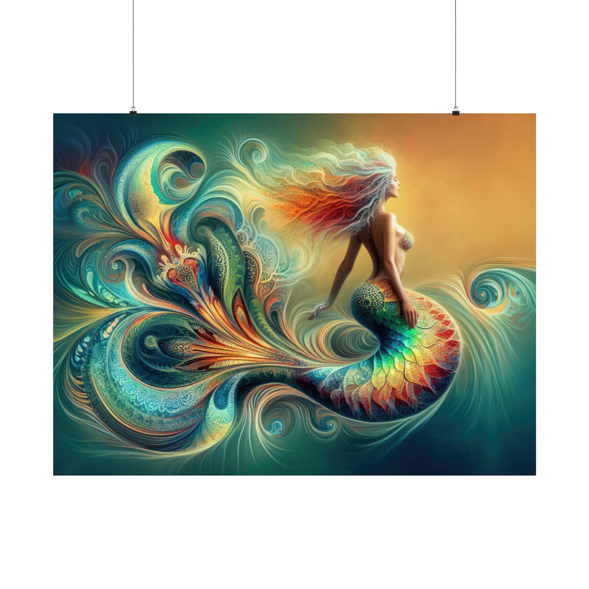 Mermaid's Manifestation Poster