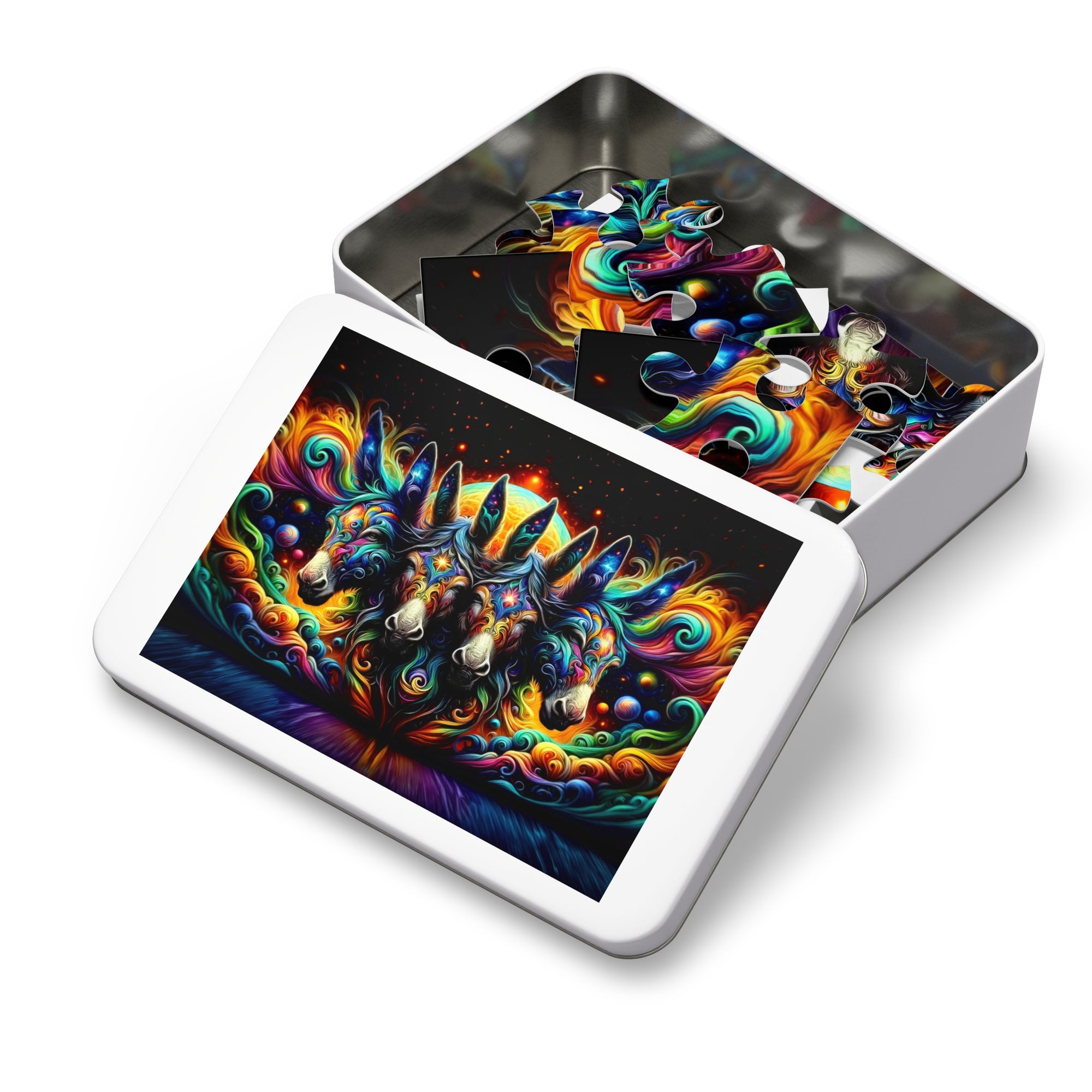 Quantum Donkey Quasar Jigsaw Puzzle