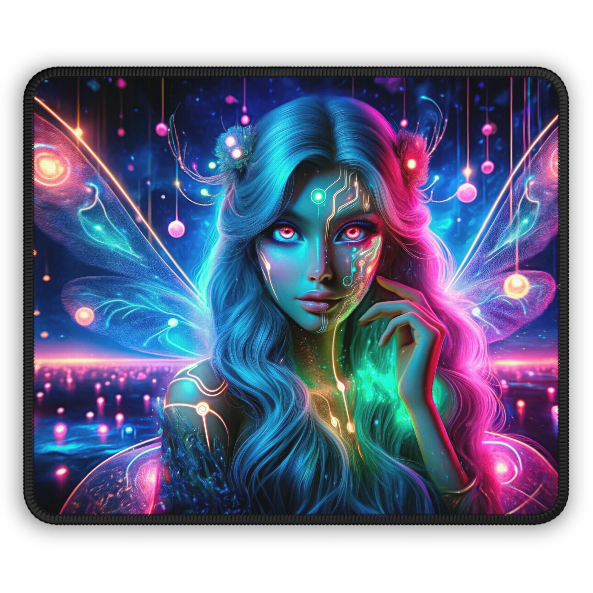 The Pixel Pixie's Playground Gaming Mouse Pad