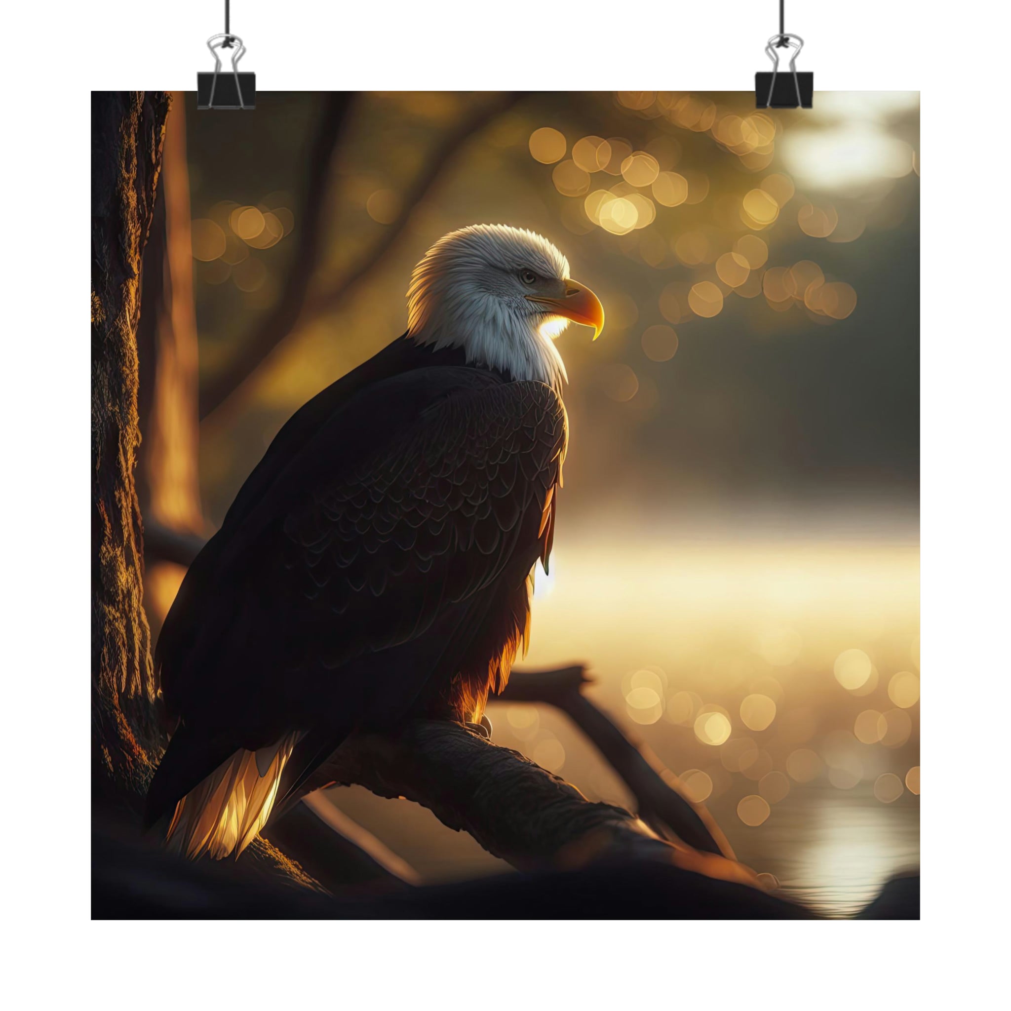 Baldy On Display Poster