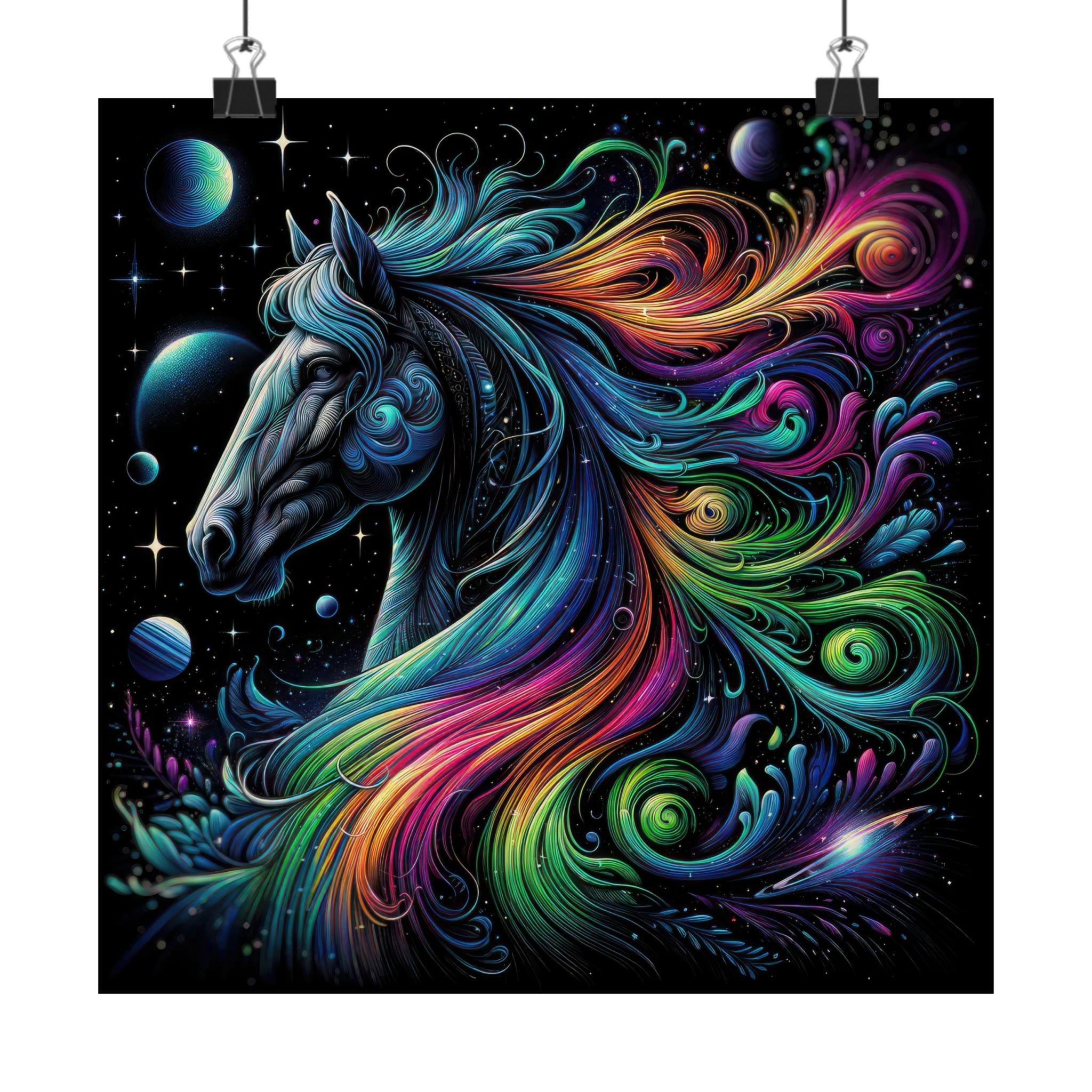 Stellar Spirals Poster