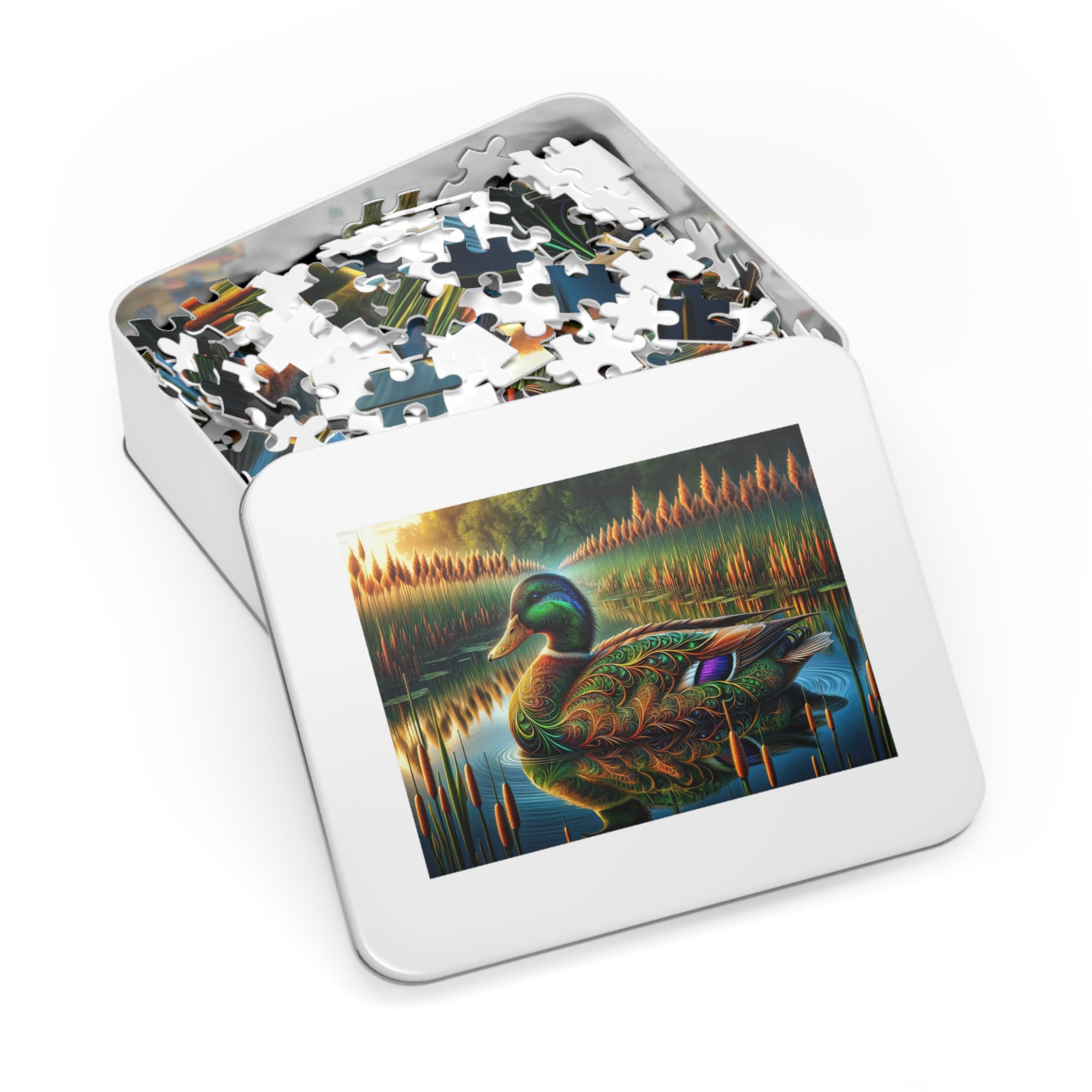 Mirrored Majesty Jigsaw Puzzle