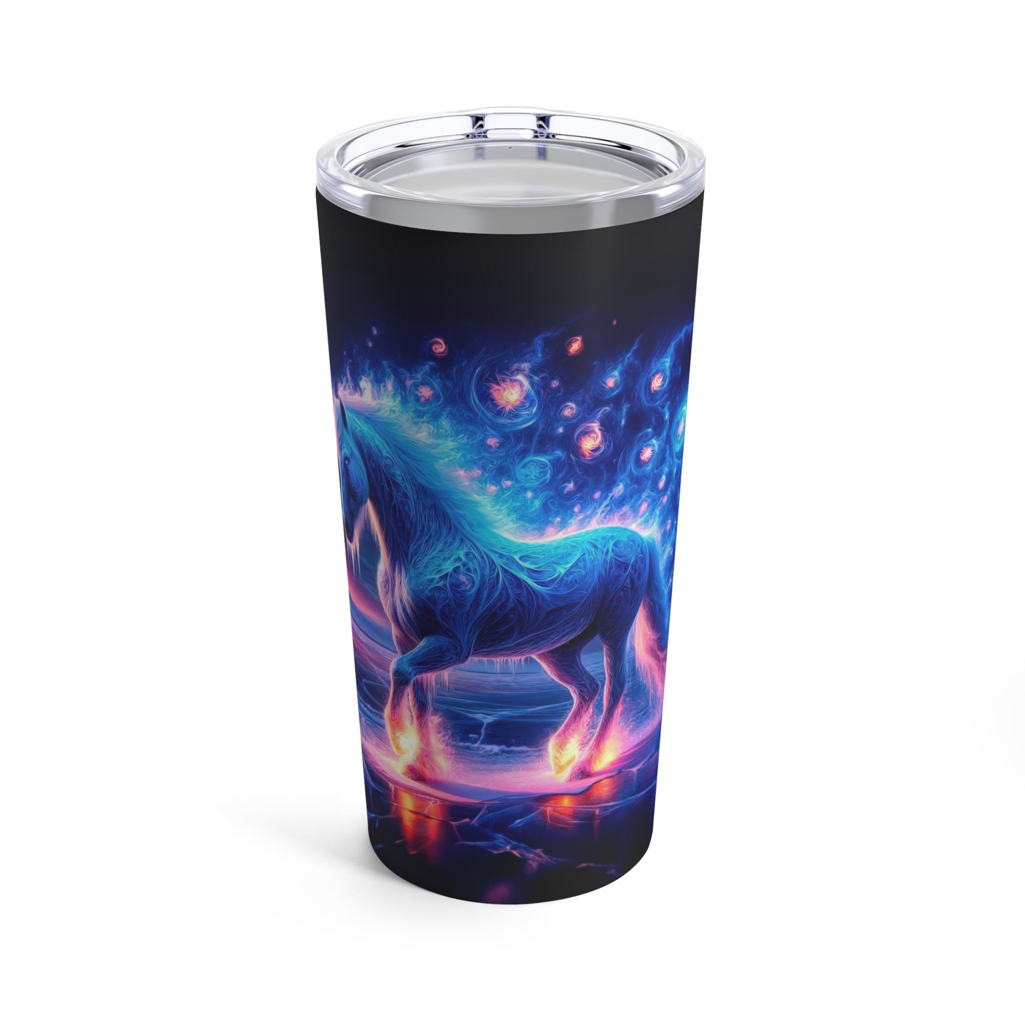 The Icicle-Maned Myth Tumbler 20oz