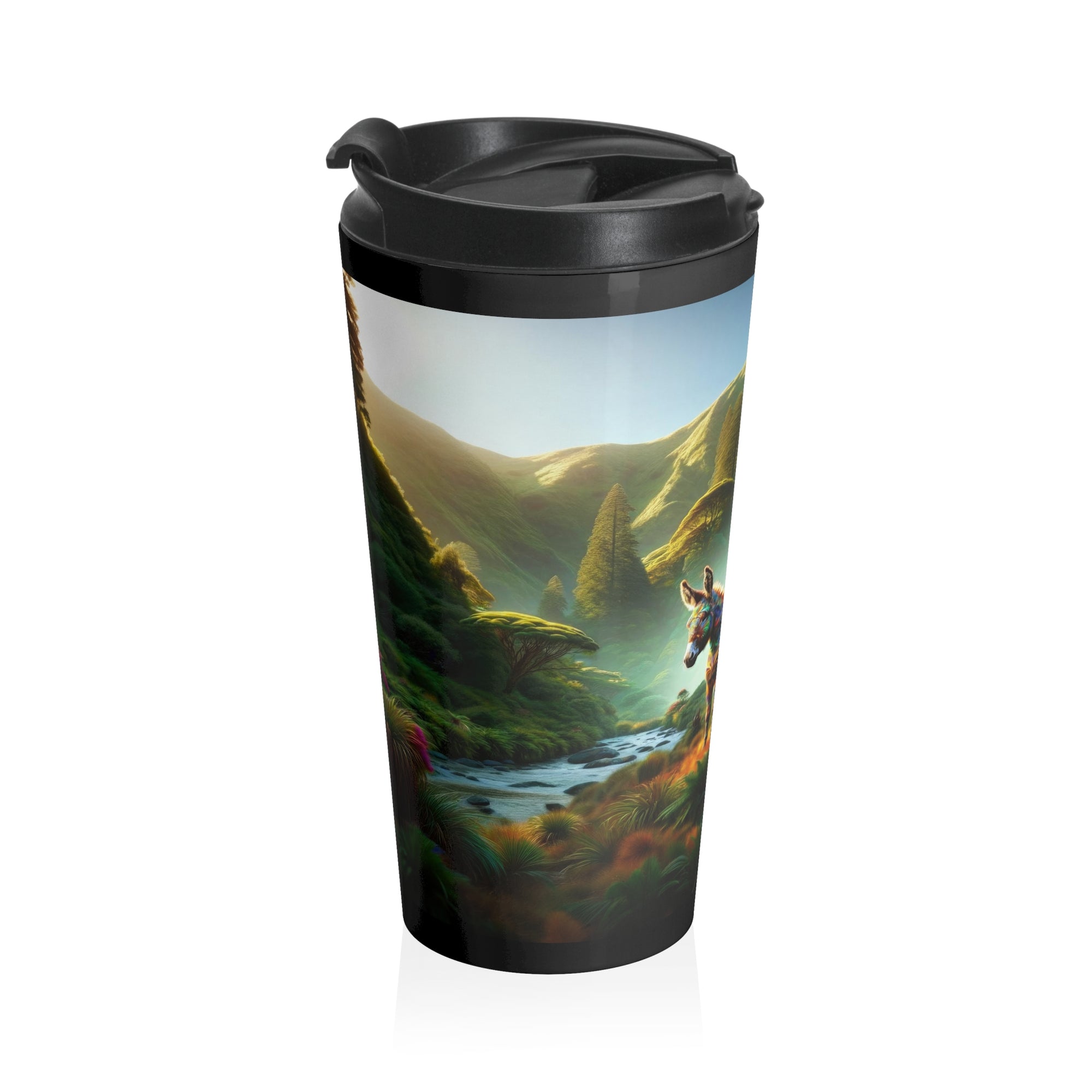 El trío vibrante Taza de viaje