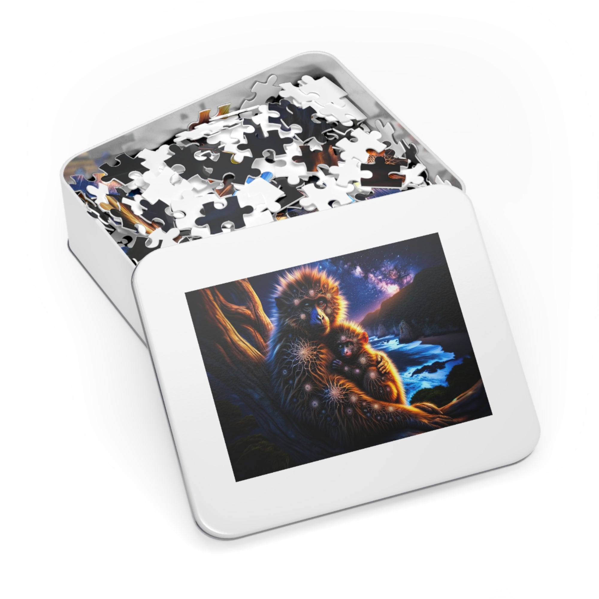 Embrace of the Starry Eyed Jigsaw Puzzle