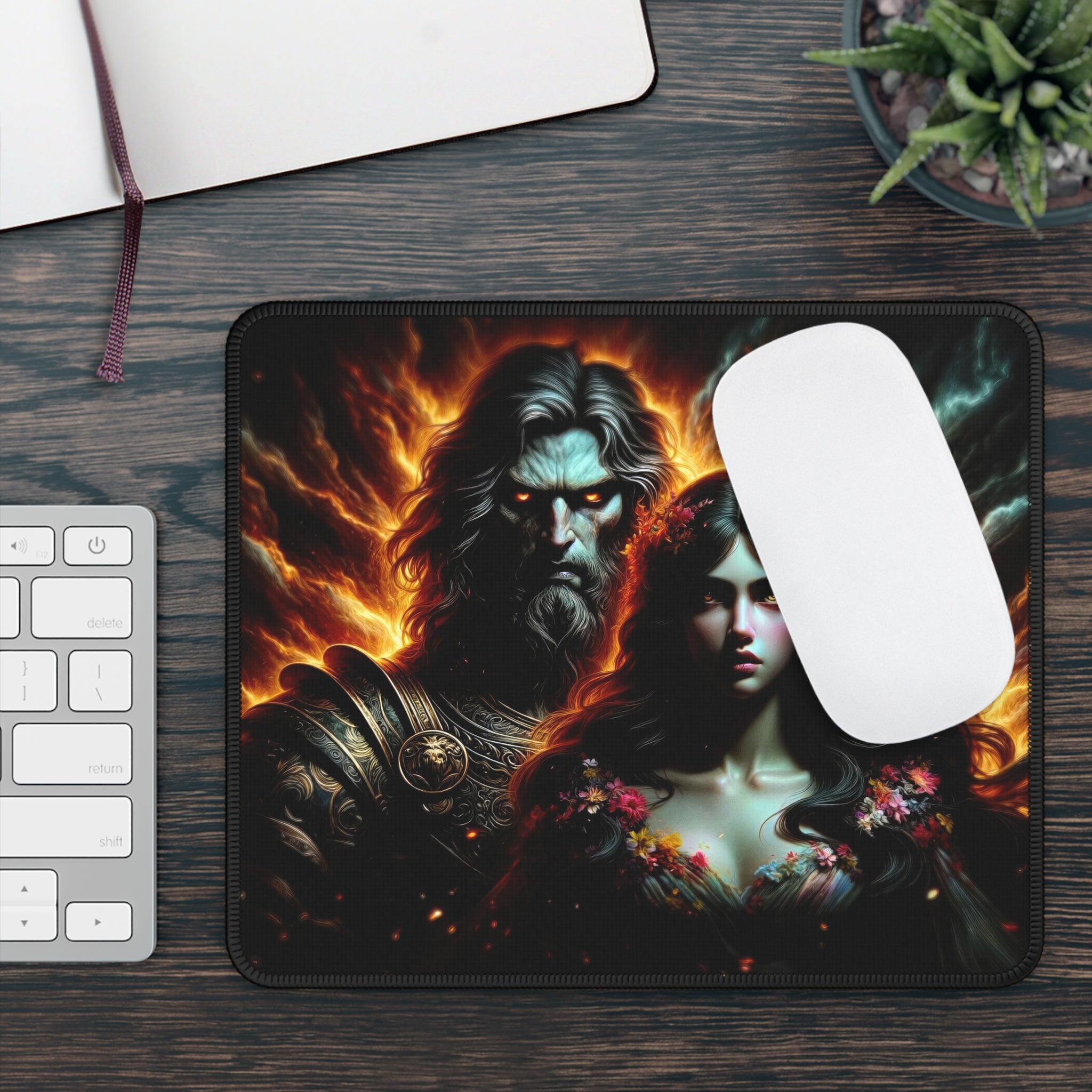 Divine Dichotomy Gaming Mouse Pad