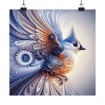 Tufted Fractal Whispers Poster