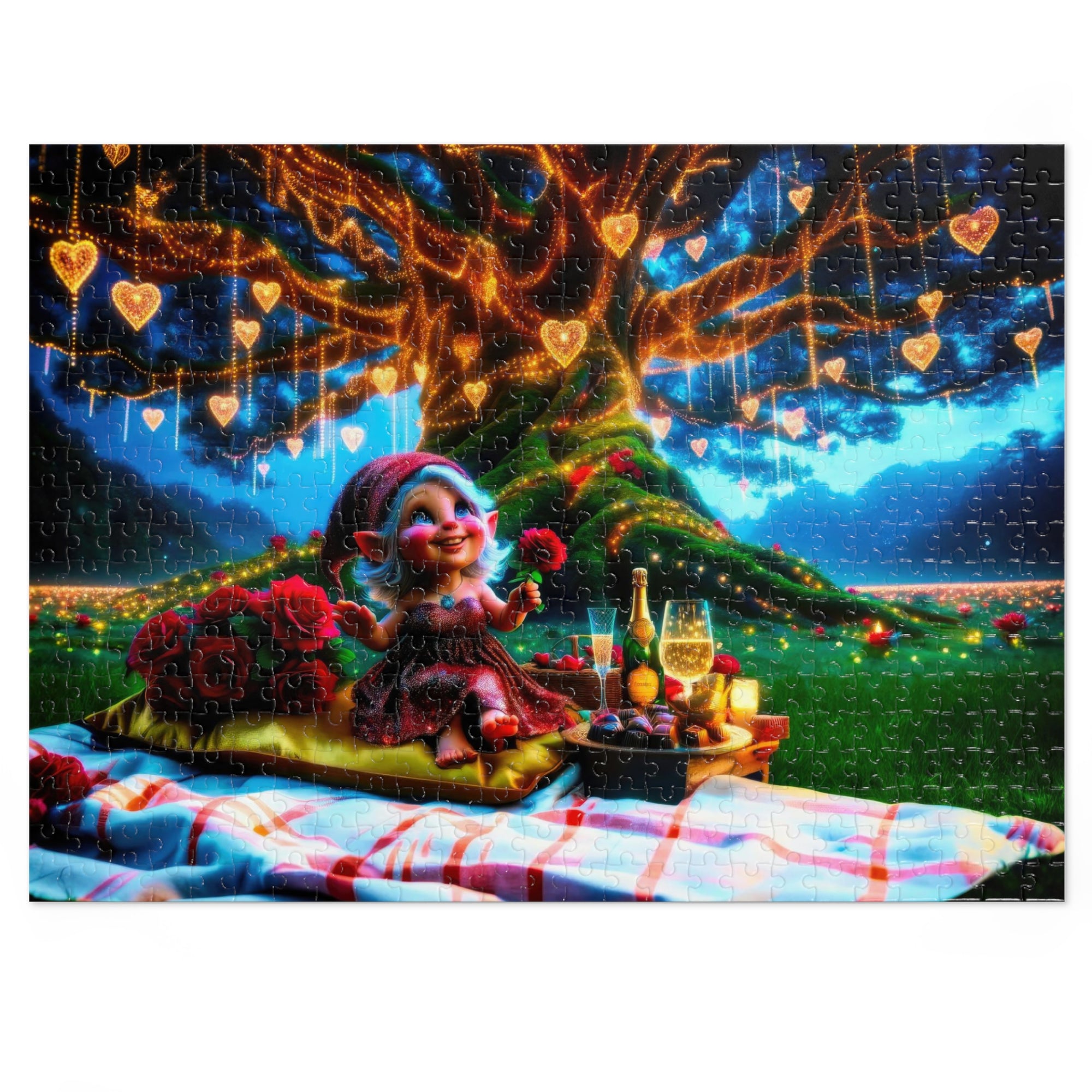 Iceglitter's Enchanting Valentine Jigsaw Puzzle