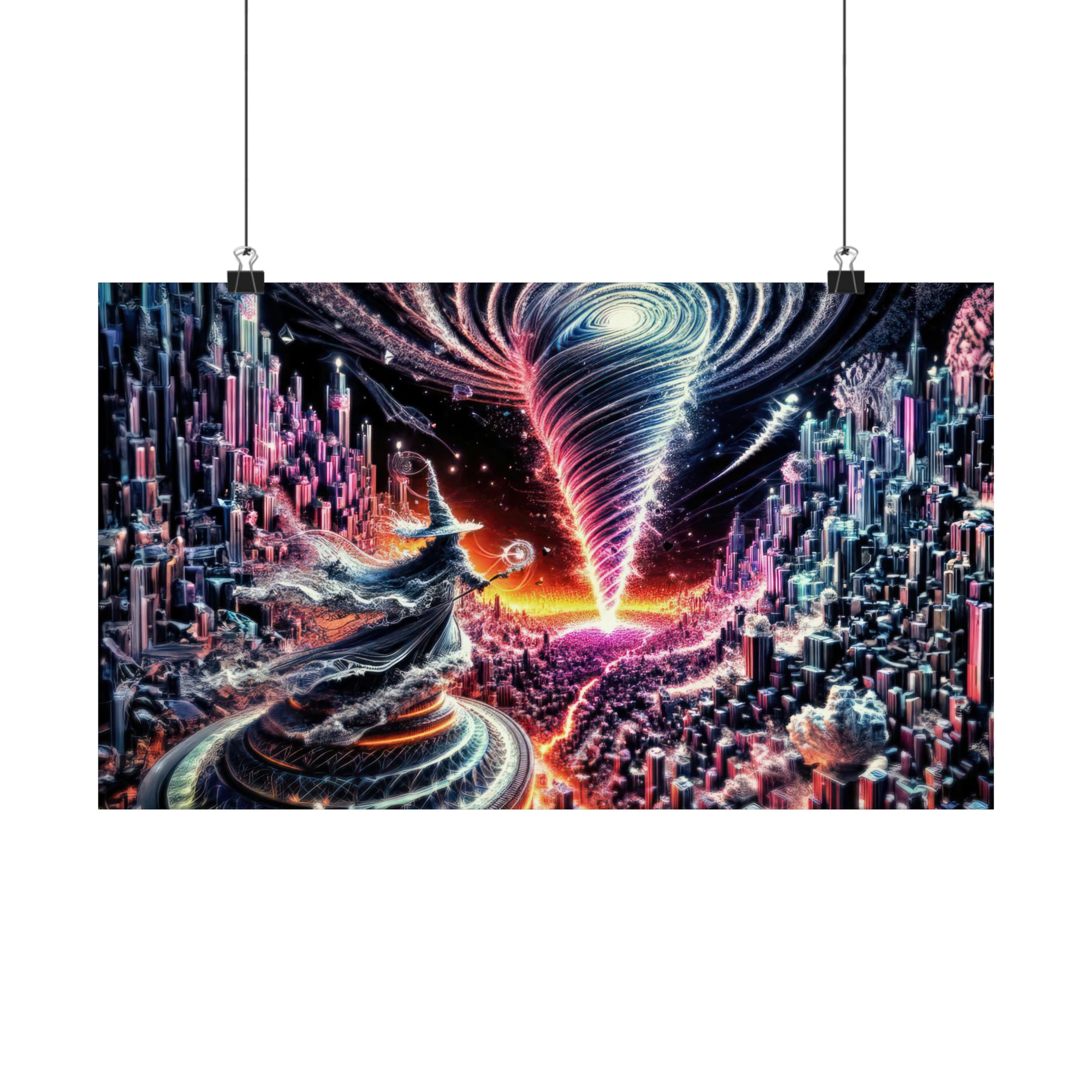 Convergence des Symphonies Cosmiques Poster