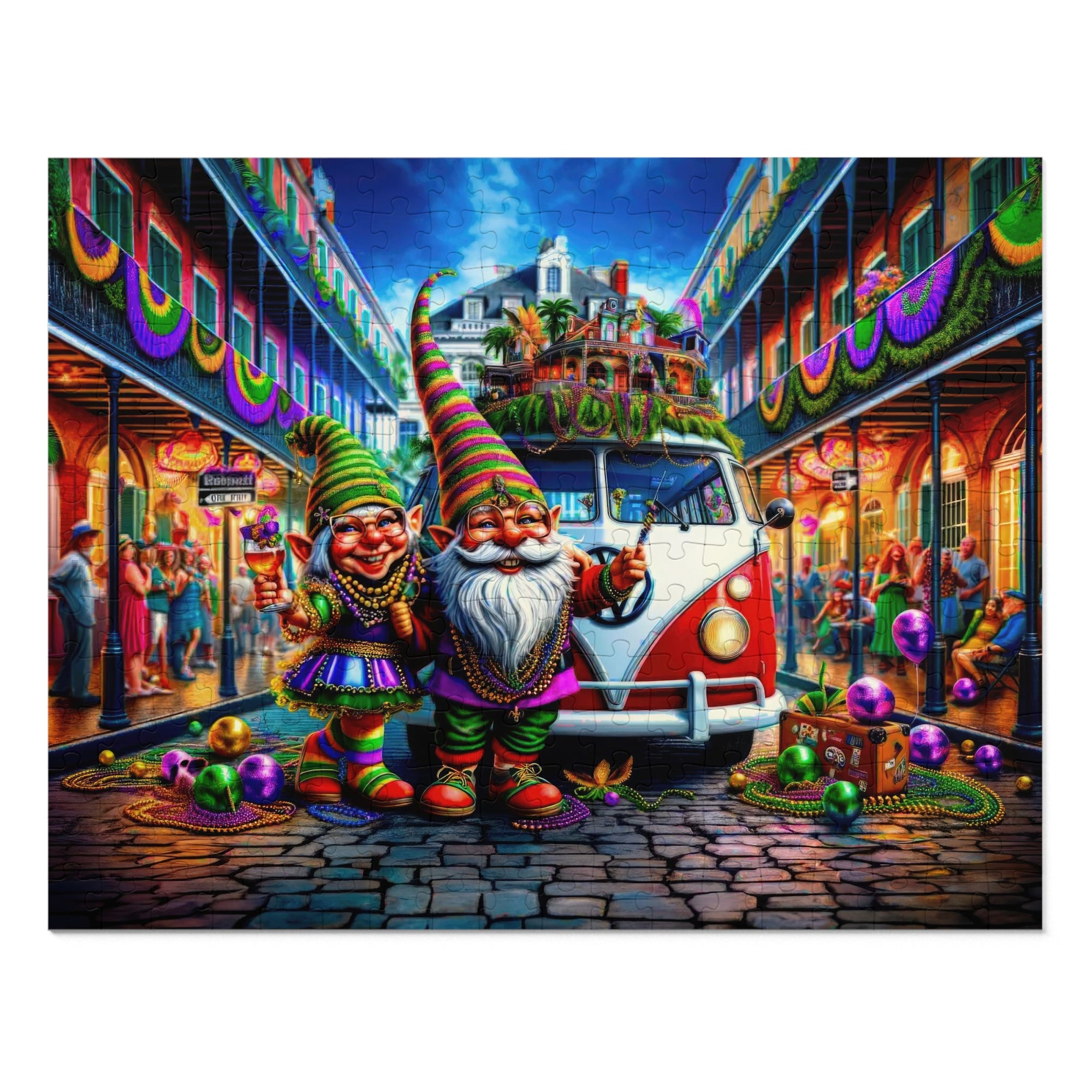 Lillianna and Hemsworth's Mardi Gras Vacation Puzzle