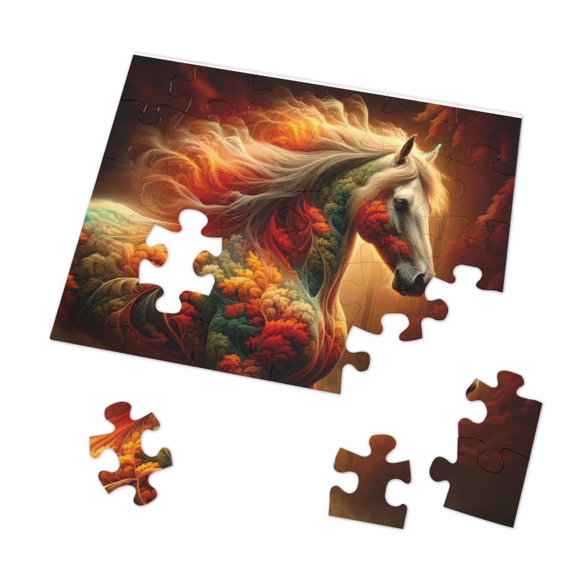 The Equine Illusion Puzzle