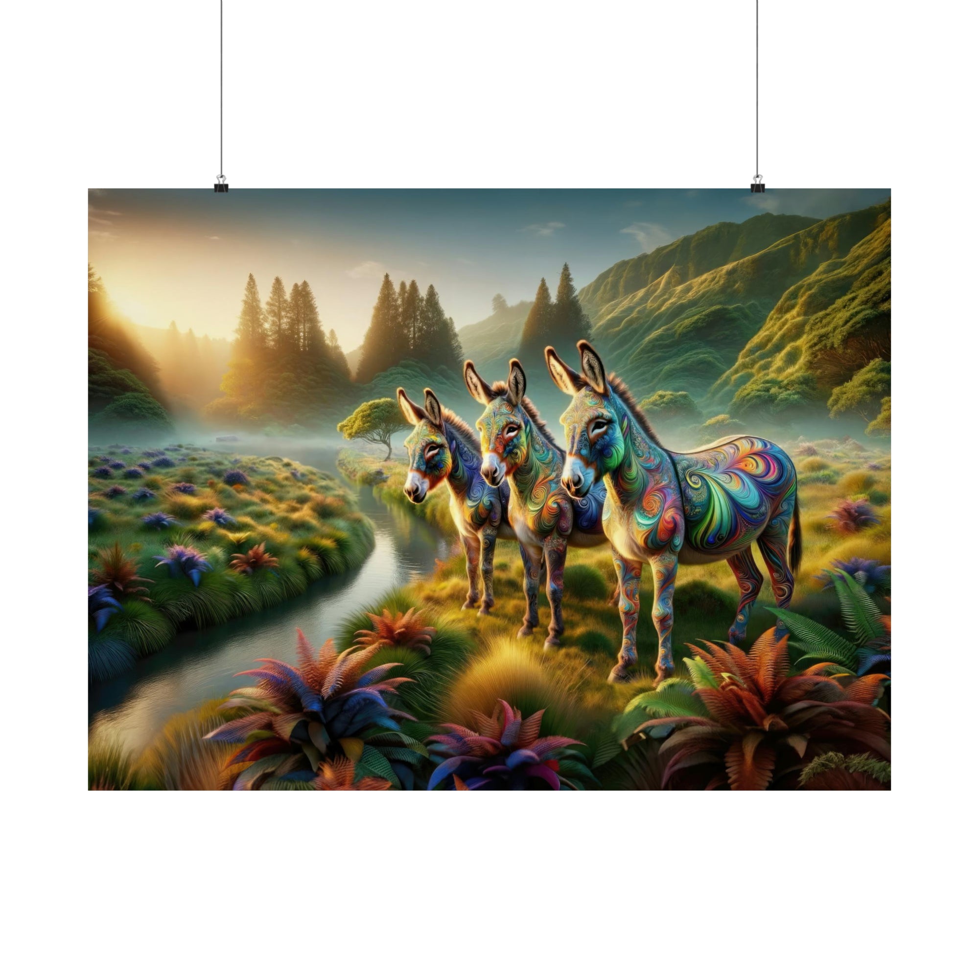 The Enchanted Donkeys Poster