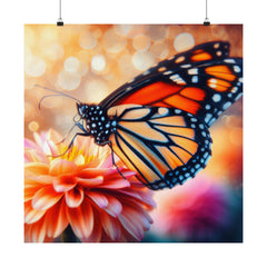 The Monarch's Embrace Poster