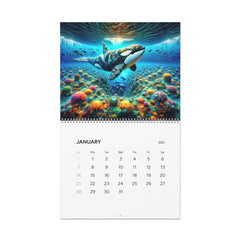 Orcas of Imagination Calendar (2024)