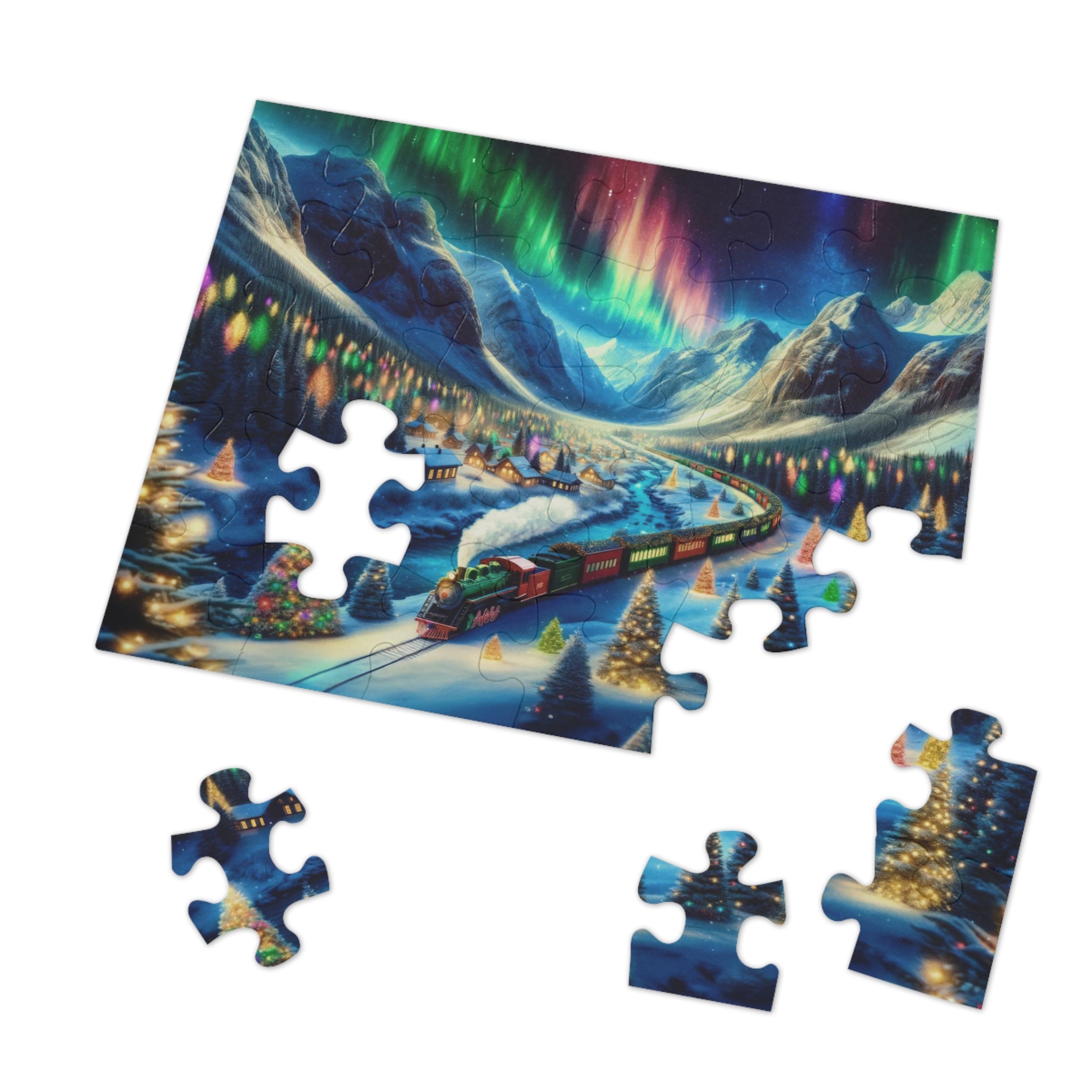 Enchanted Polar Express Jigsaw Puzzle