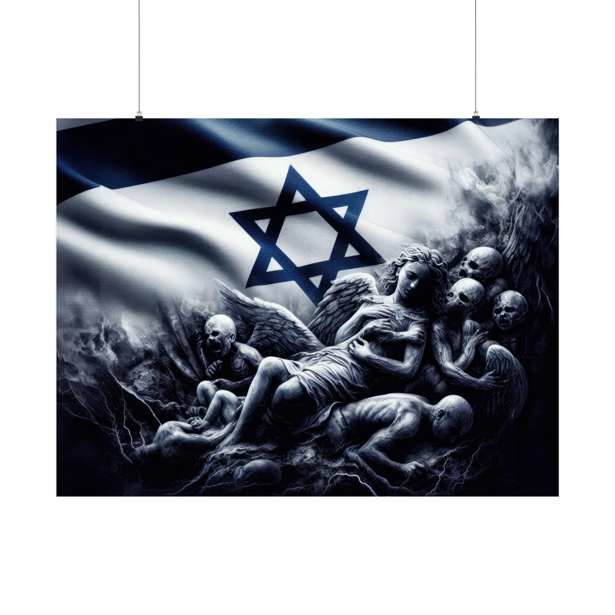 Israël souffre Poster