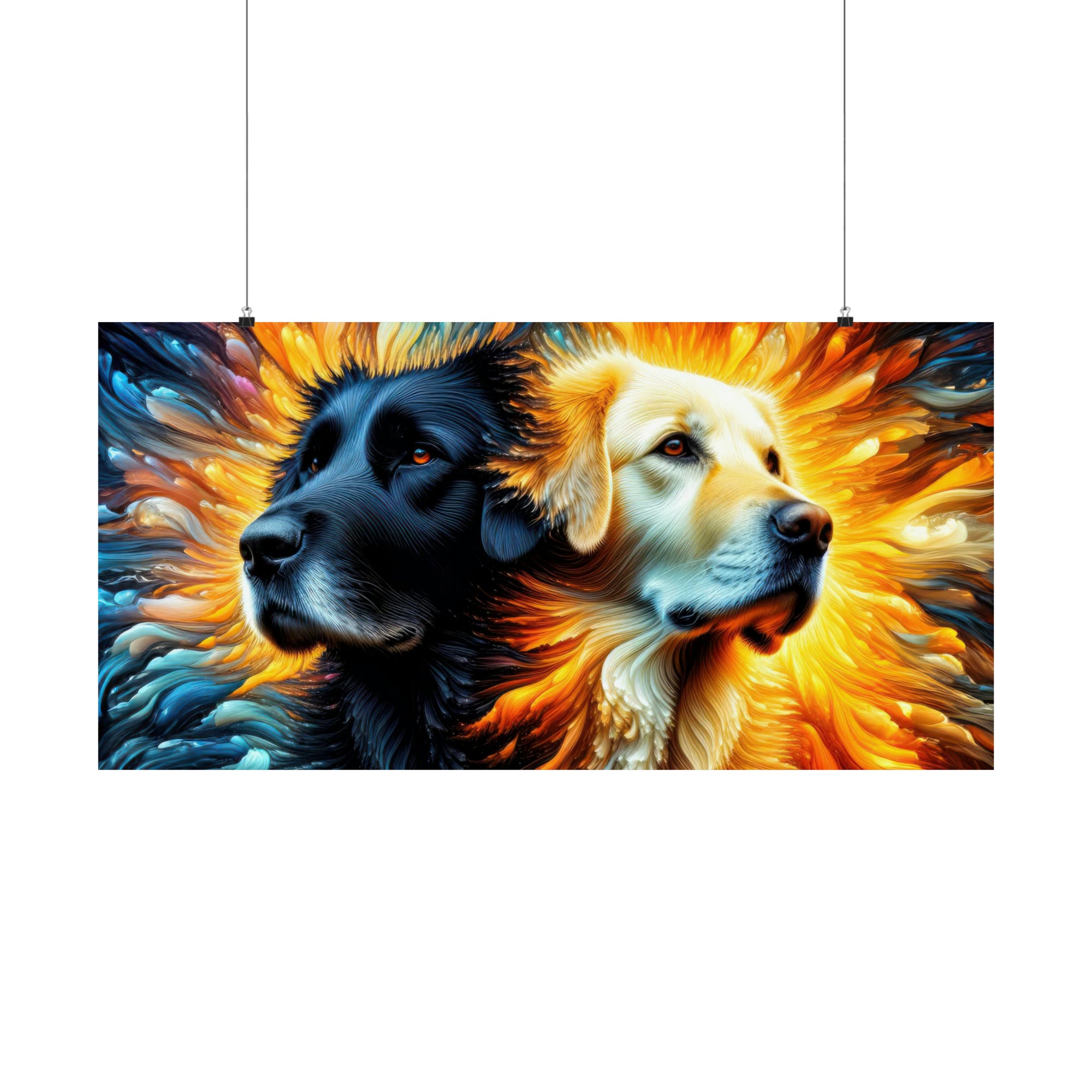 Une dualité canine Poster