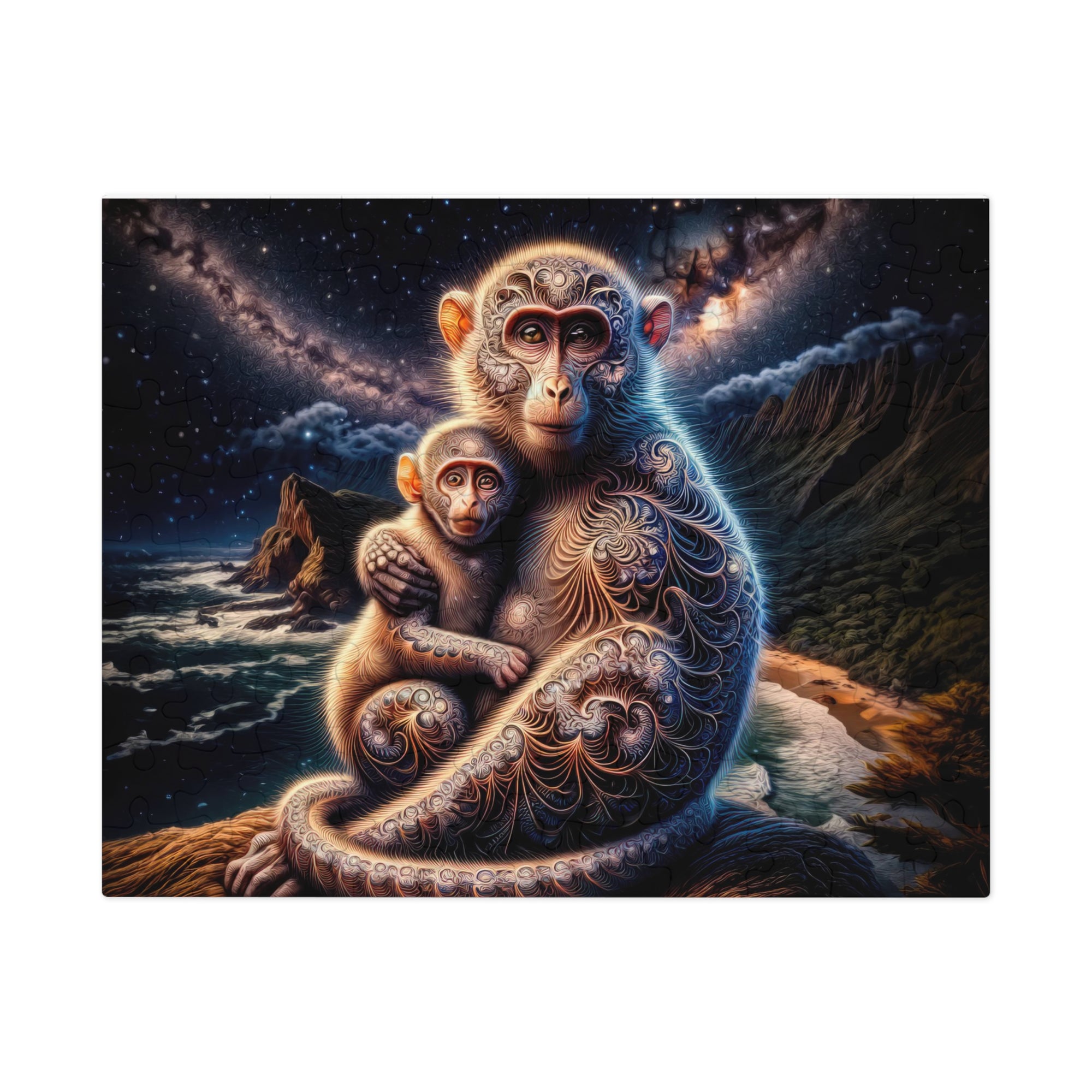 Infinity in a Mother's Embrace Jigsaw Puzzle