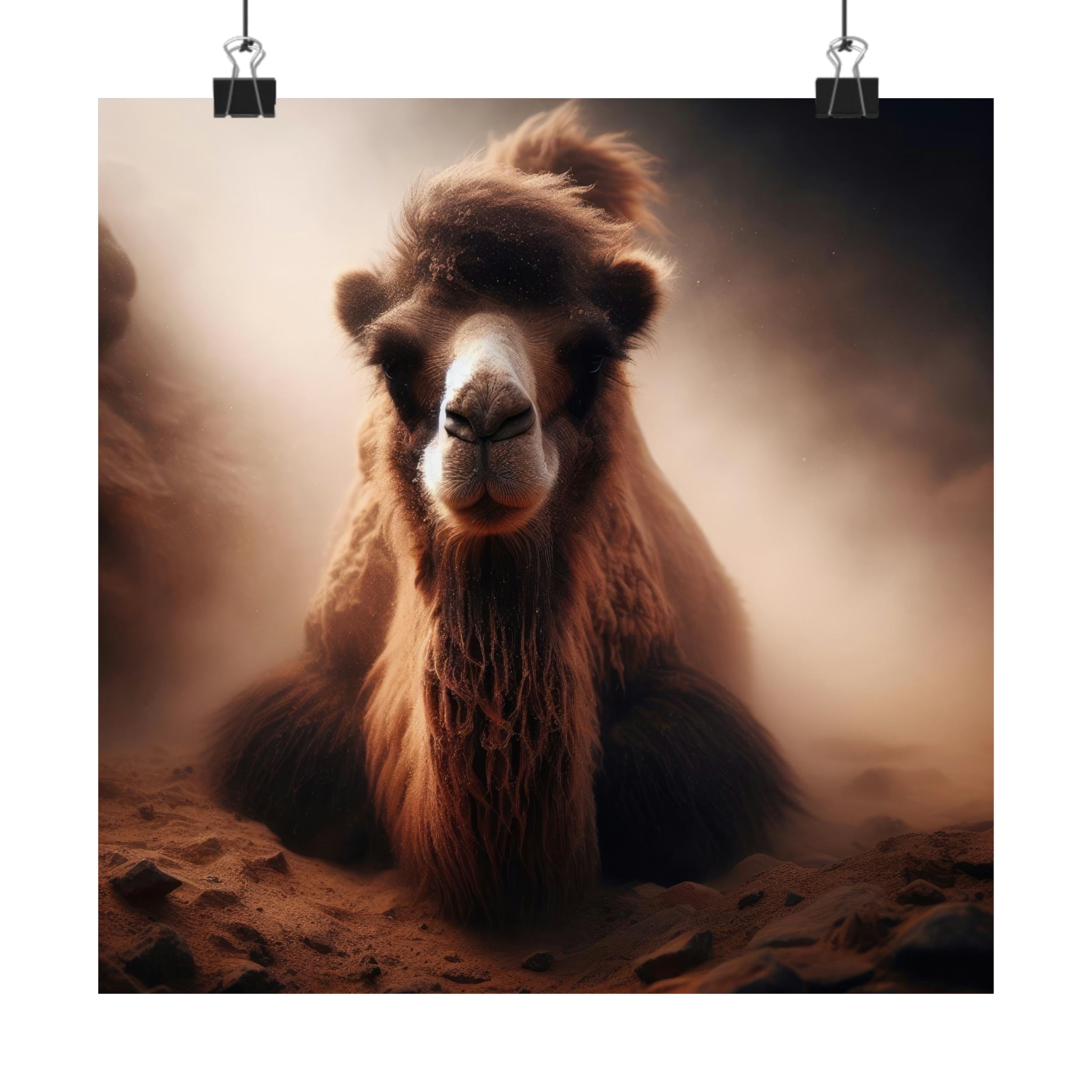 The Desert's Muse Poster