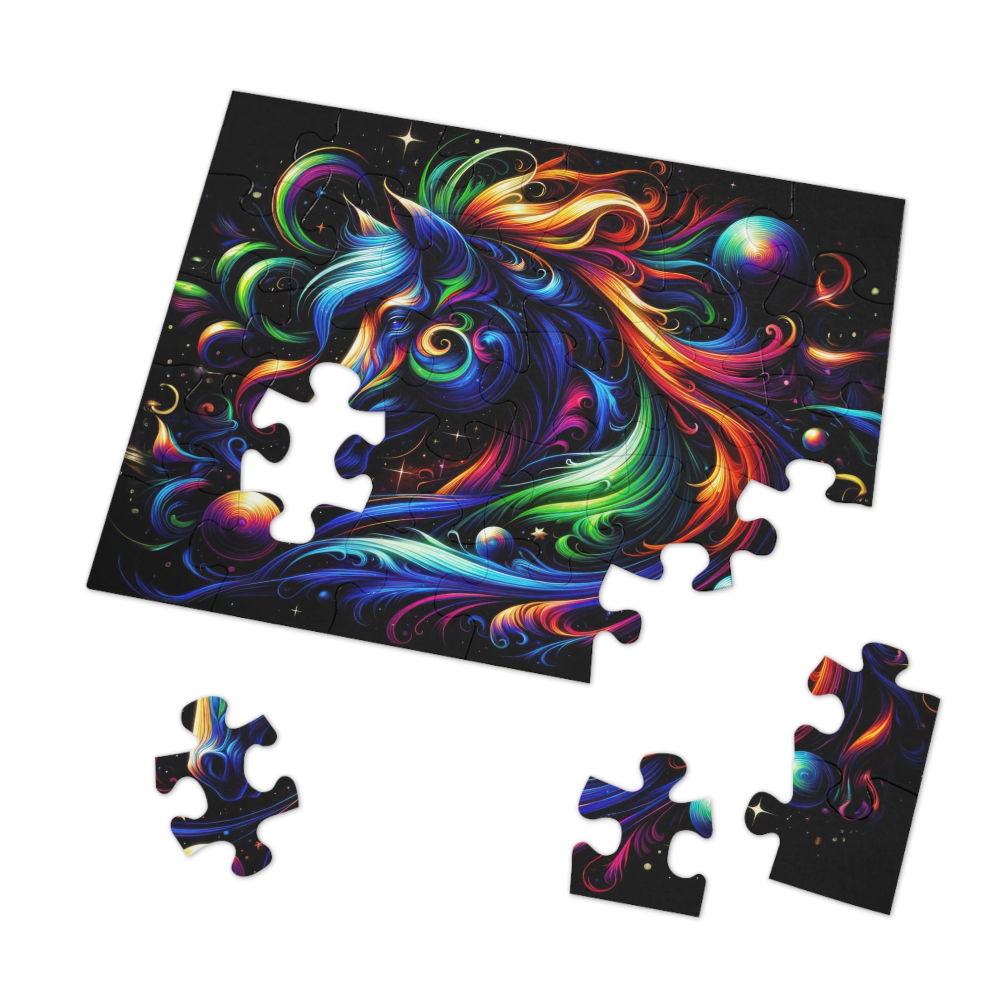 Puzzle Cascade Cosmique