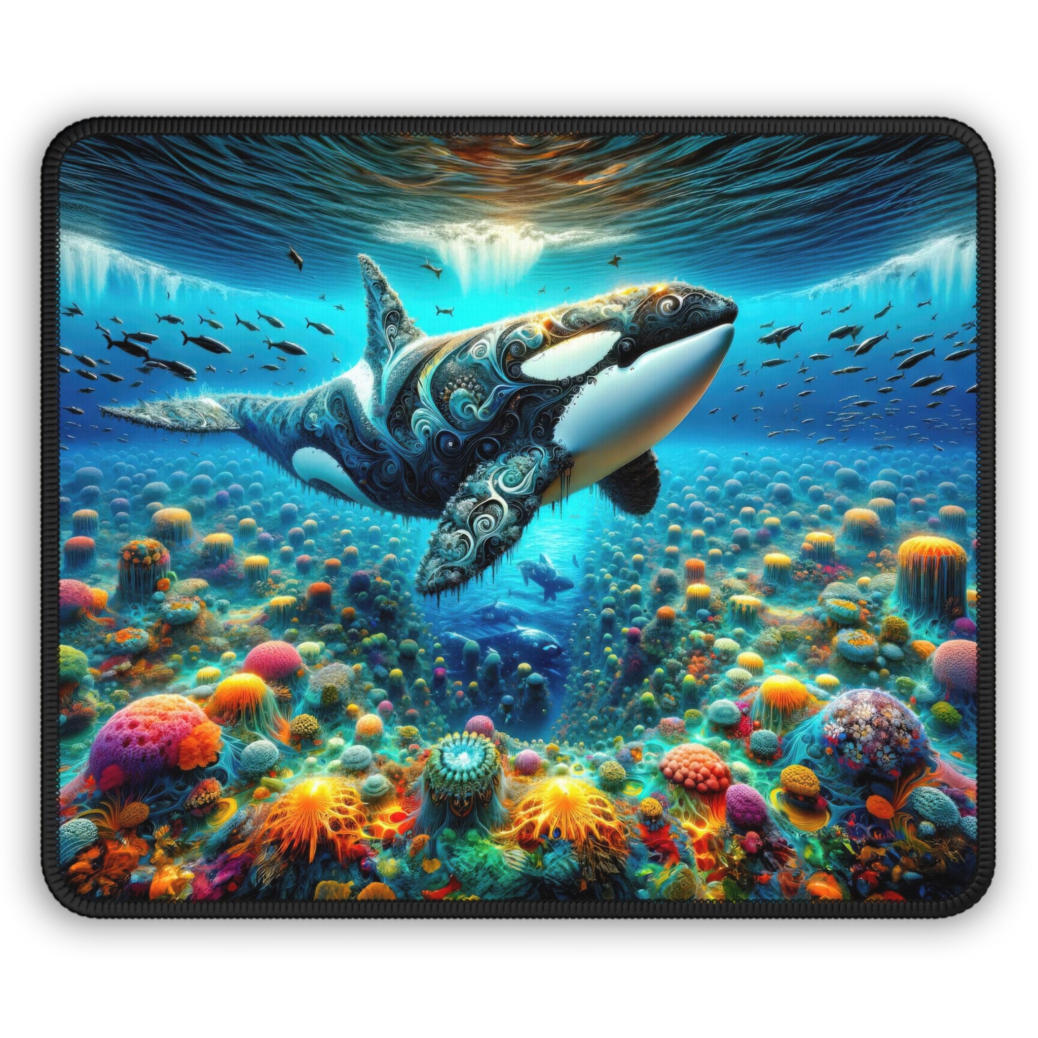 Tapis de souris de jeu Le souverain des récifs en spirale