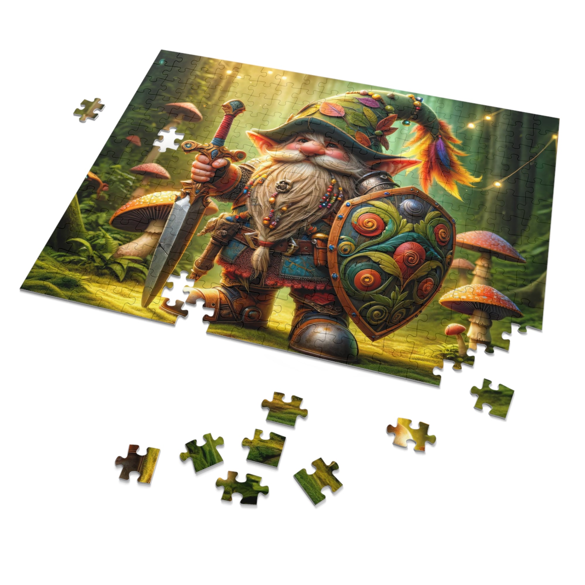 Gnome of Valor Jigsaw Puzzle