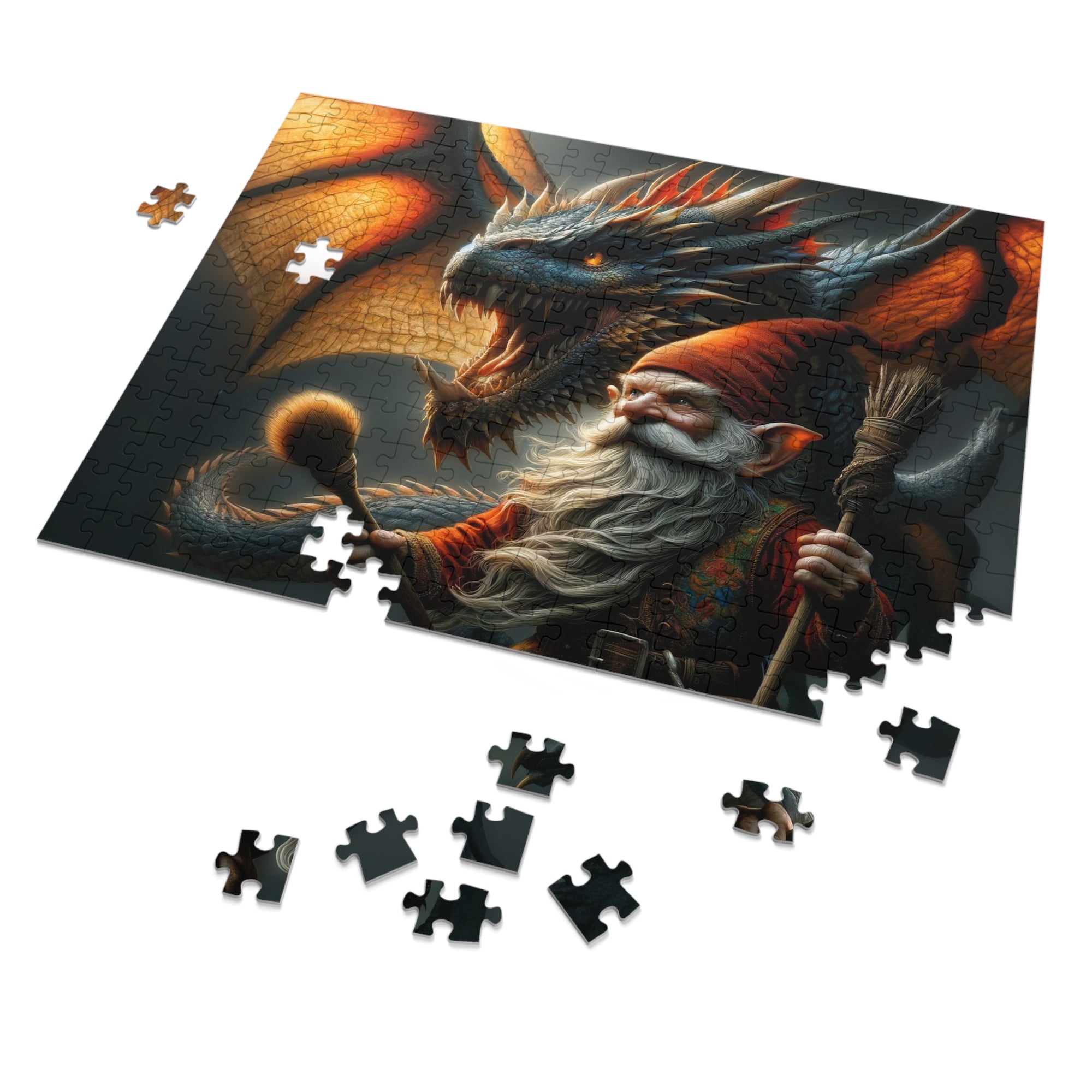 The Gnome's Dragon Jigsaw Puzzle