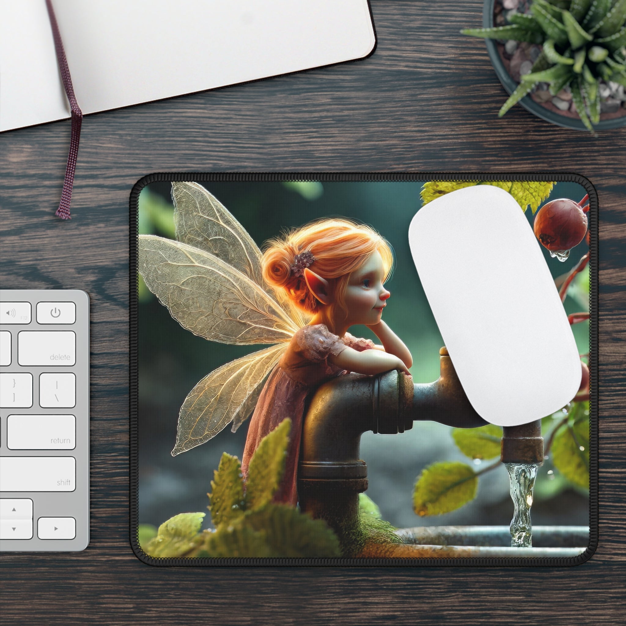 The Water Wisp's Repose Mouse Pad