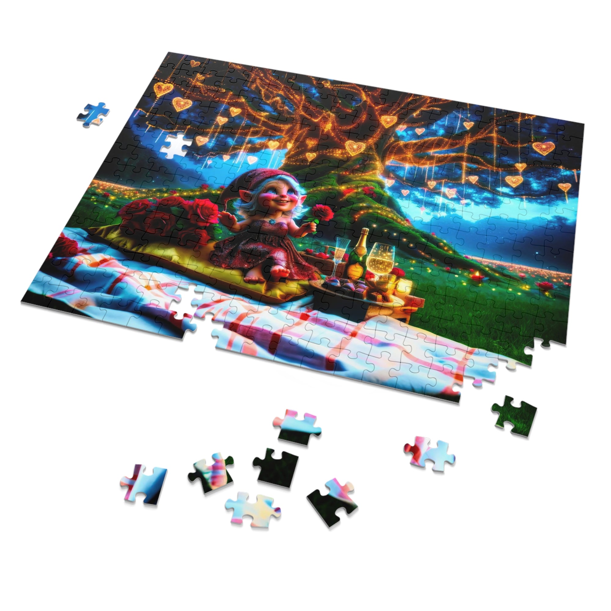 Iceglitter's Enchanting Valentine Jigsaw Puzzle