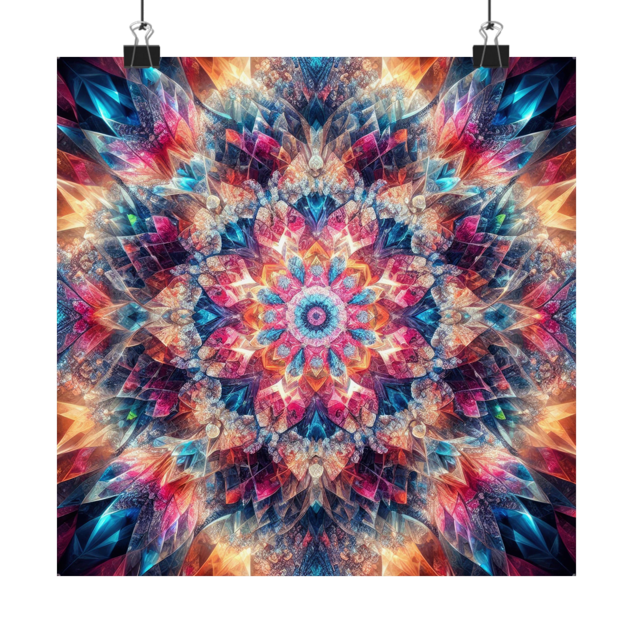 Caleidoscopio Cósmico Póster
