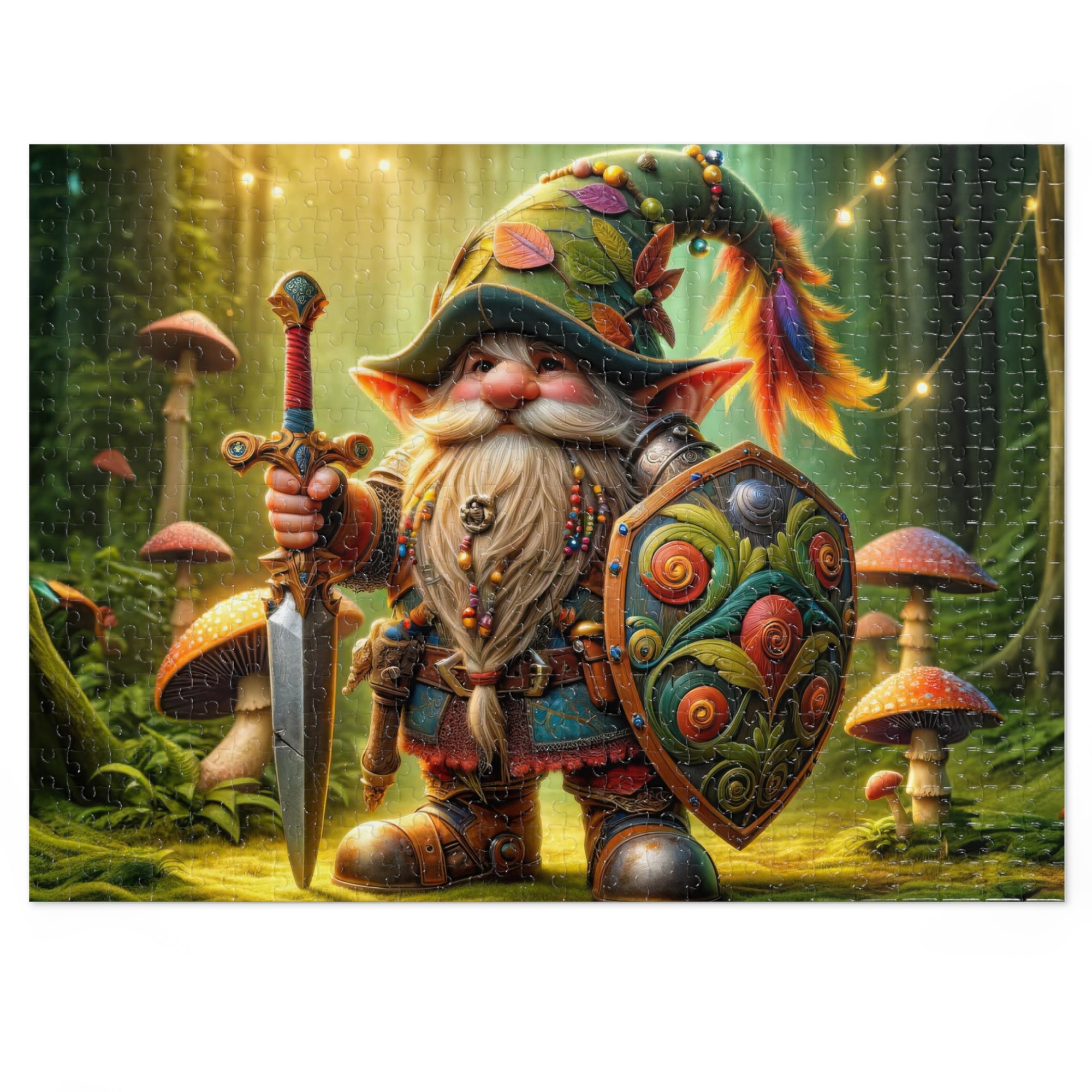 Gnome of Valor Jigsaw Puzzle