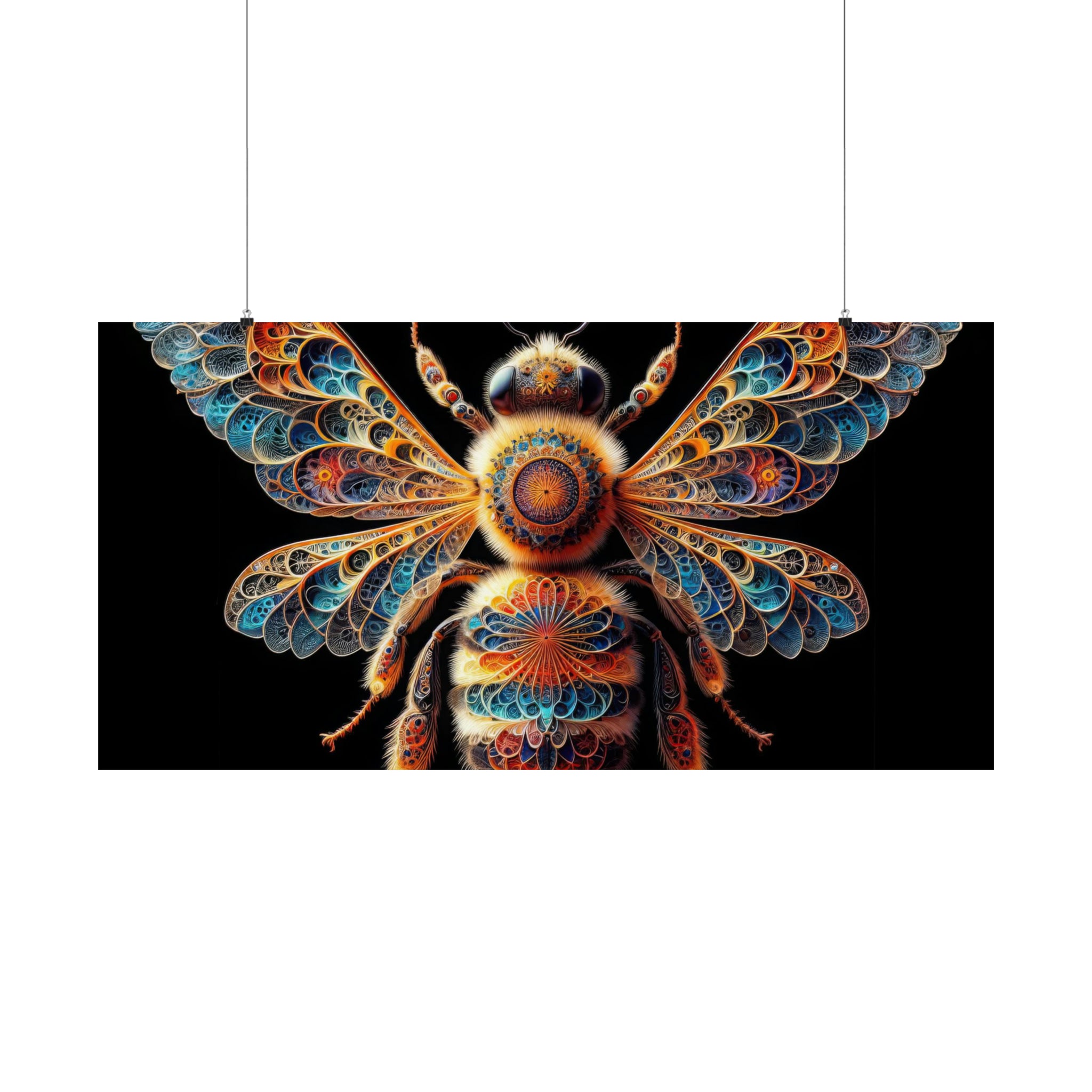 Luminous Pollinator Poster