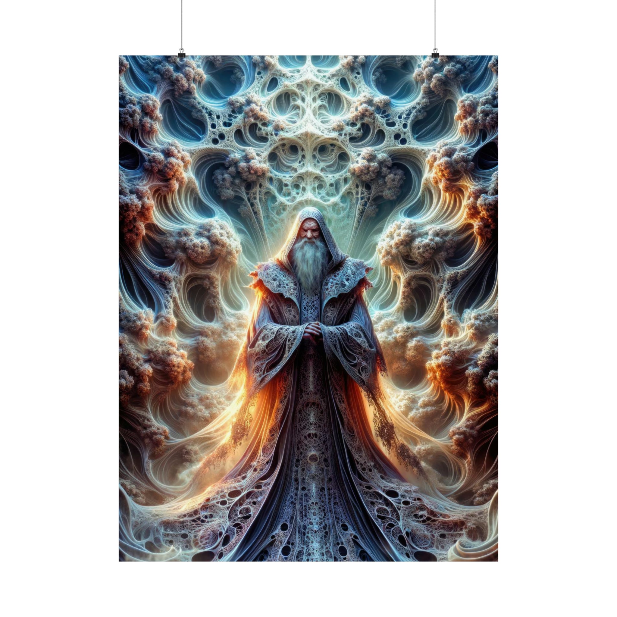 Chroniques du sorcier fractal Poster