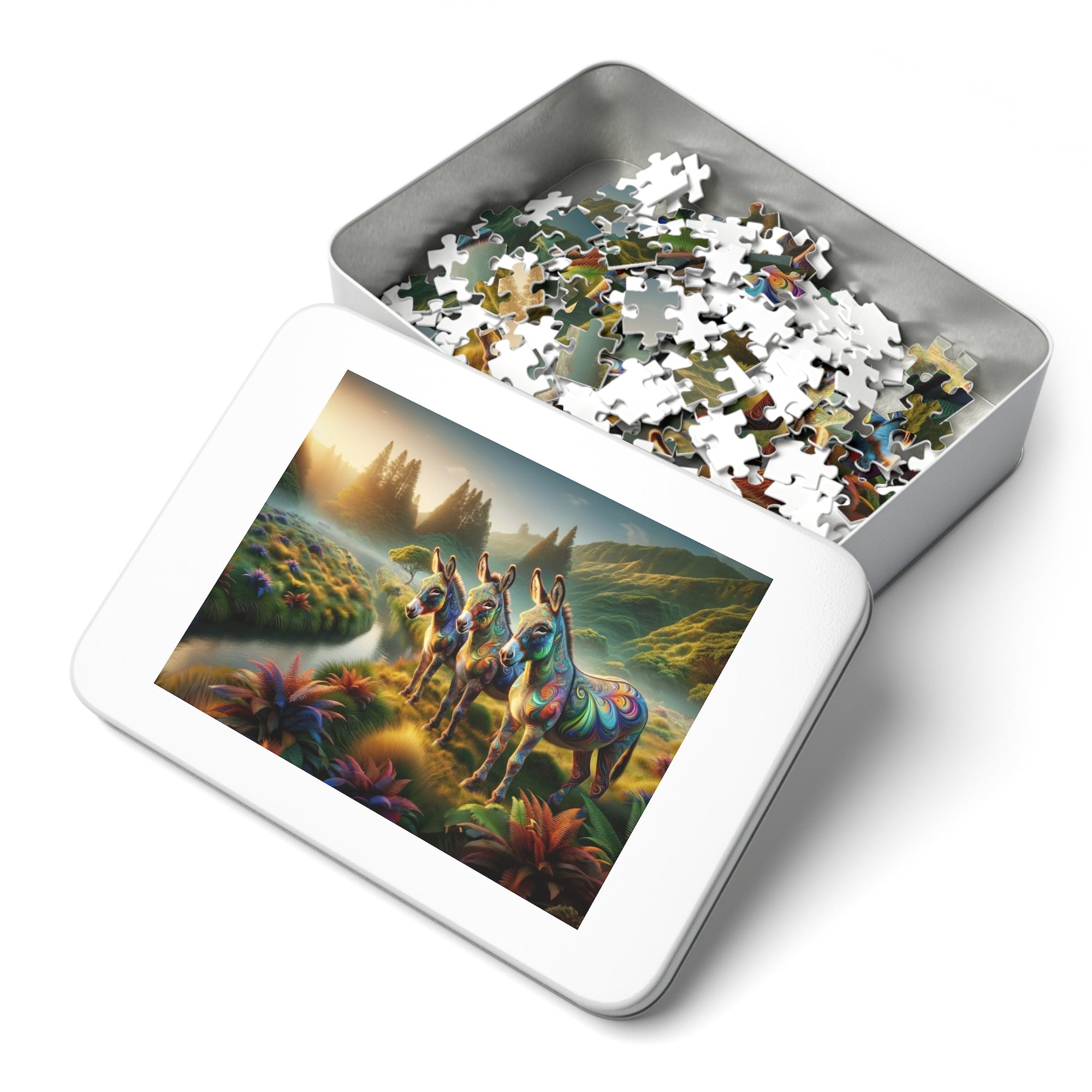 The Enchanted Donkeys Jigsaw Puzzle