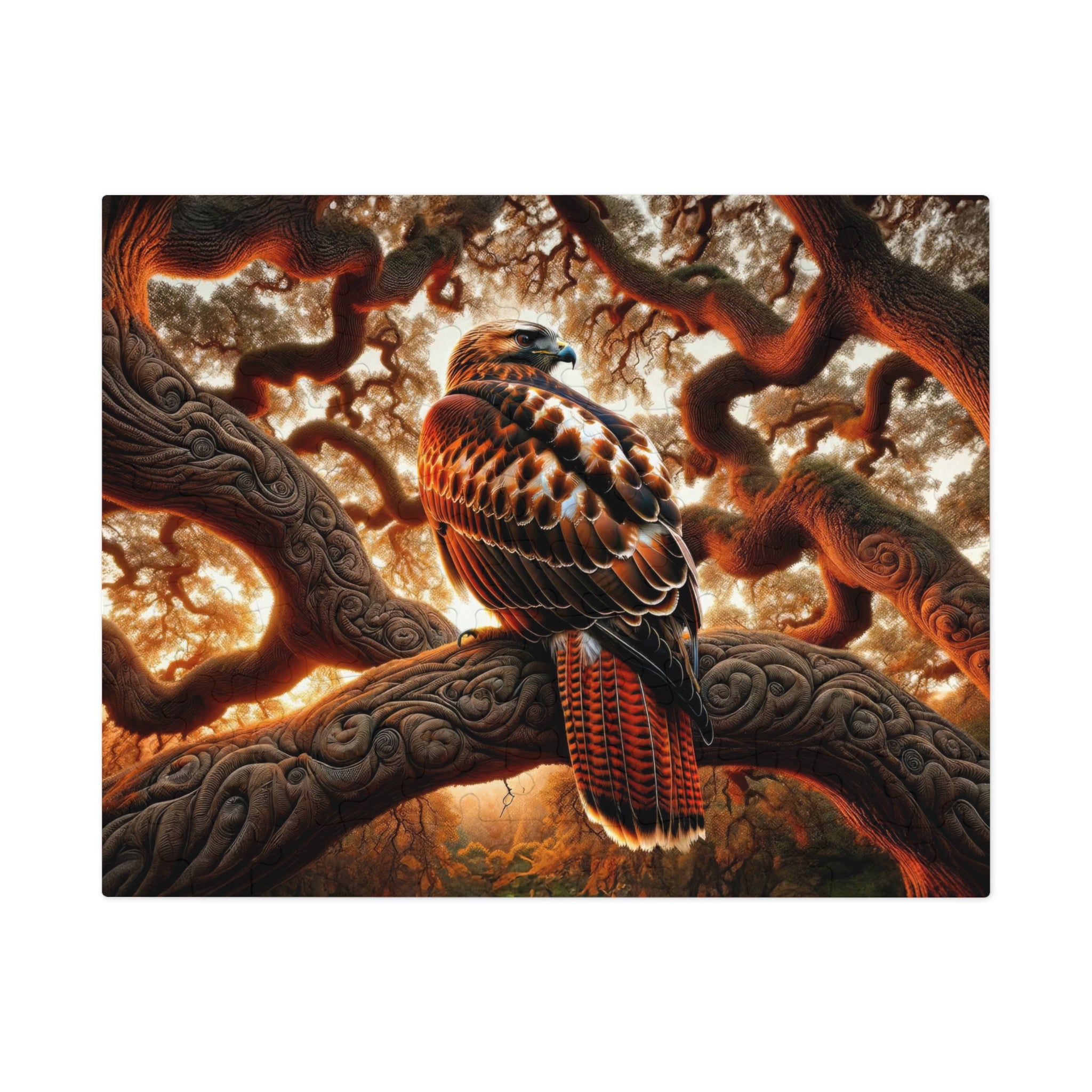 Guardian of the Twisted Oaks Jigsaw Puzzle