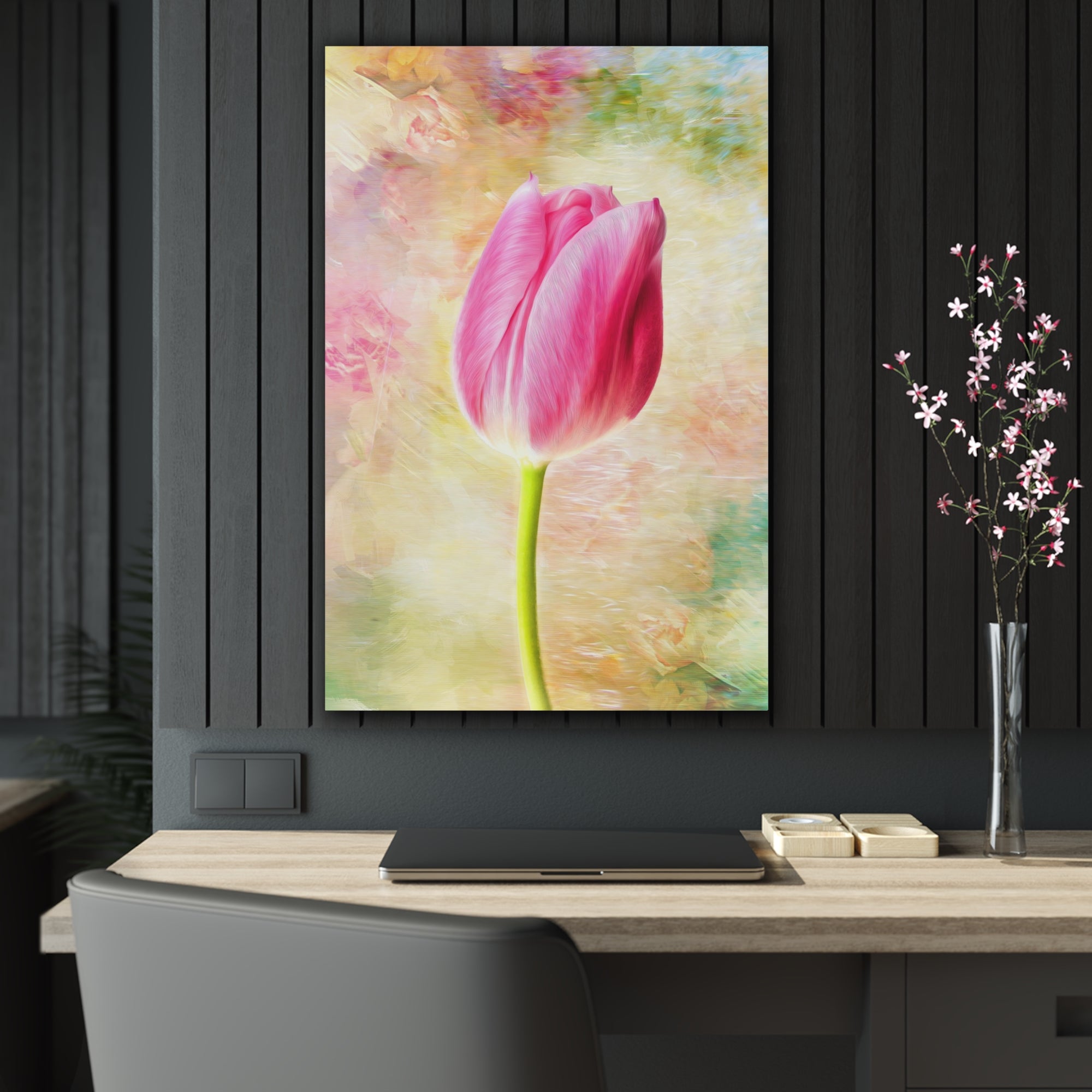 Impresión Acrílica Tulipán Positano