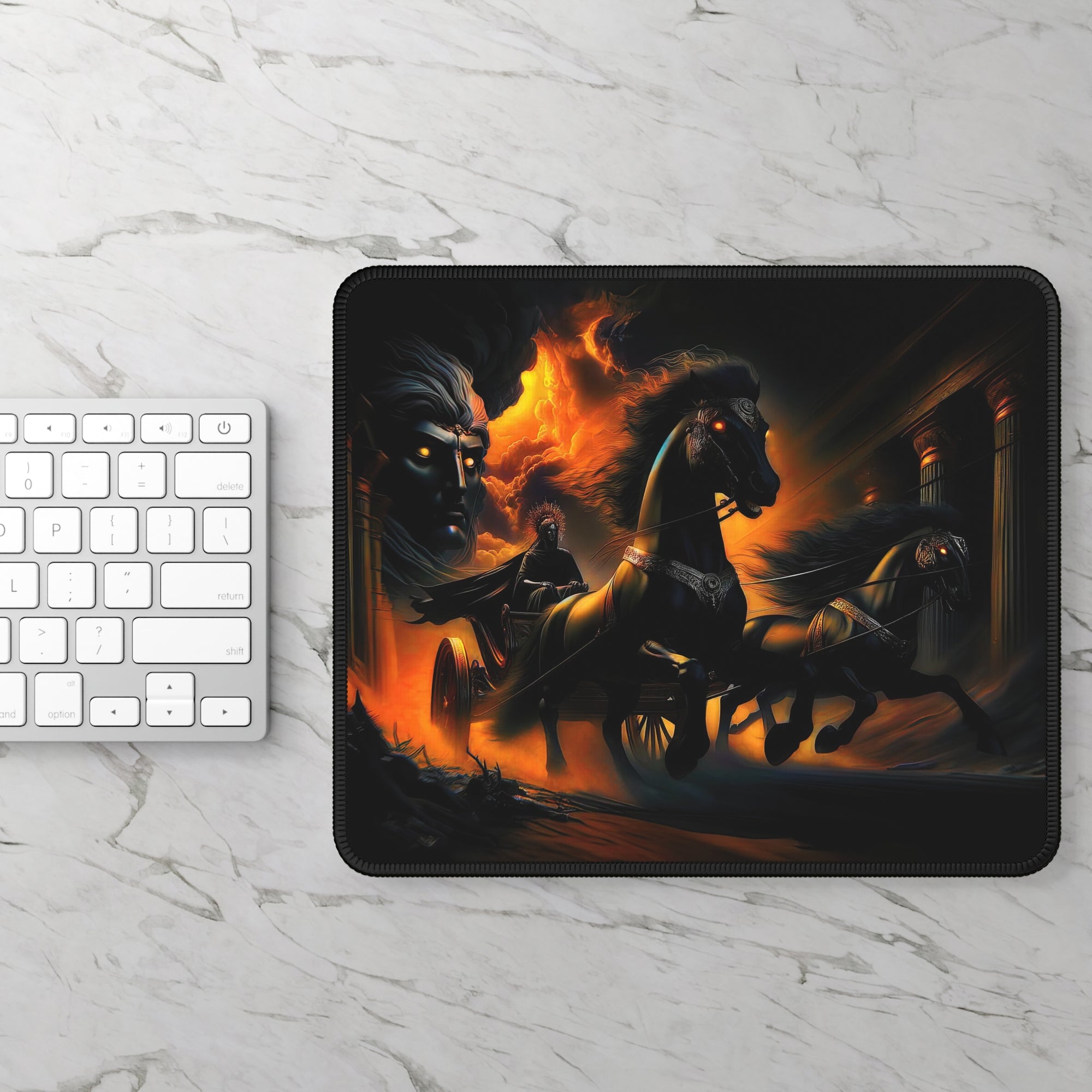 Chariot of the Tempest Gaming Mouse Pad