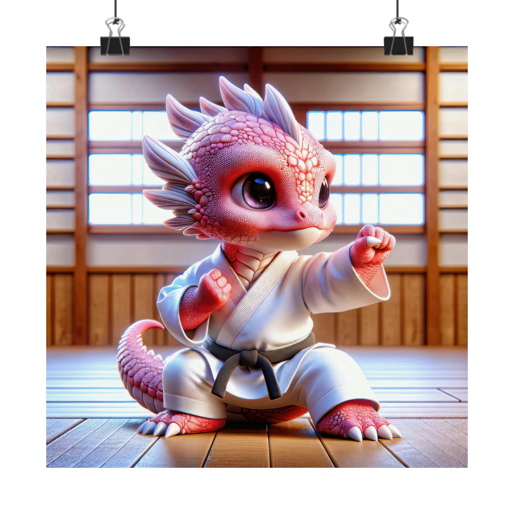 Karate Kiddragon Poster