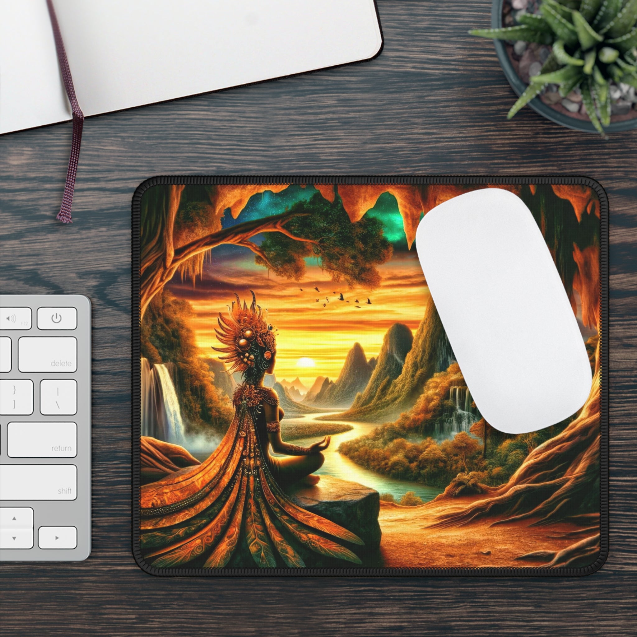 Monarch of the Mystic Falls Gaming Mouse Pad