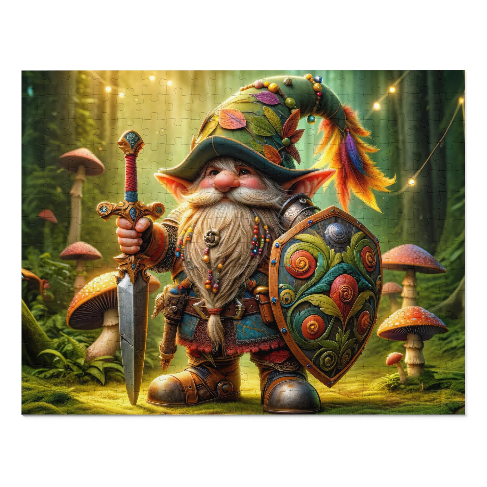 Gnome of Valor Jigsaw Puzzle