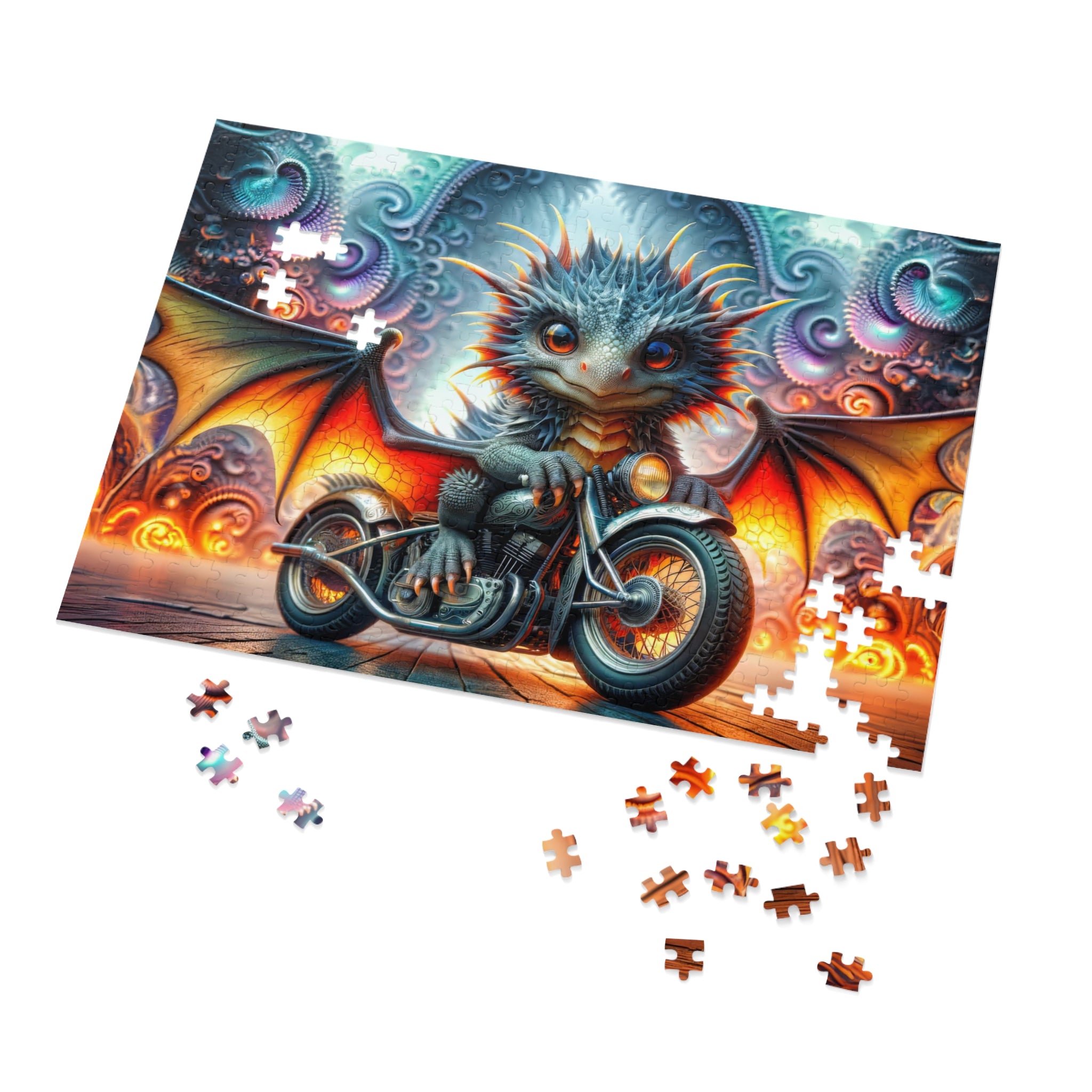 Iron Scales and Leather Wings Jigsaw Puzzle