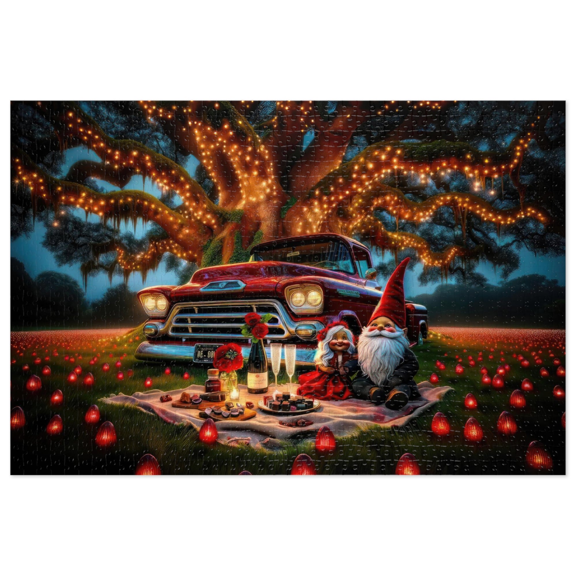 Lulu and Gigglefoot's Romantic Valentine Jigsaw Puzzle