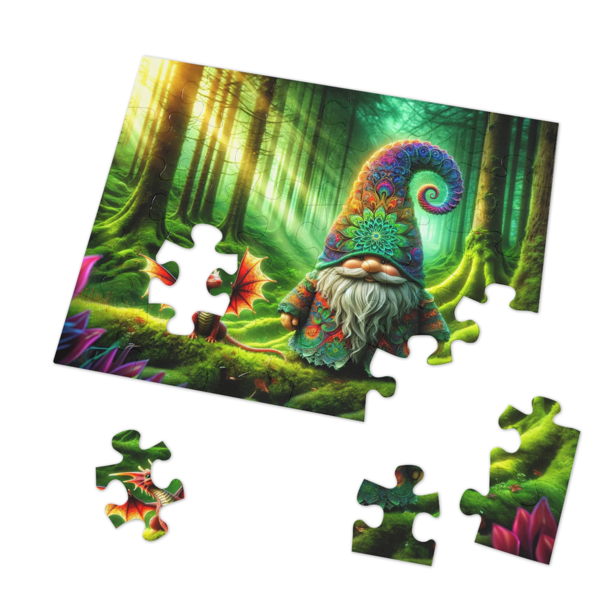 The Gnome's Enchanted Morn Jigsaw Puzzle