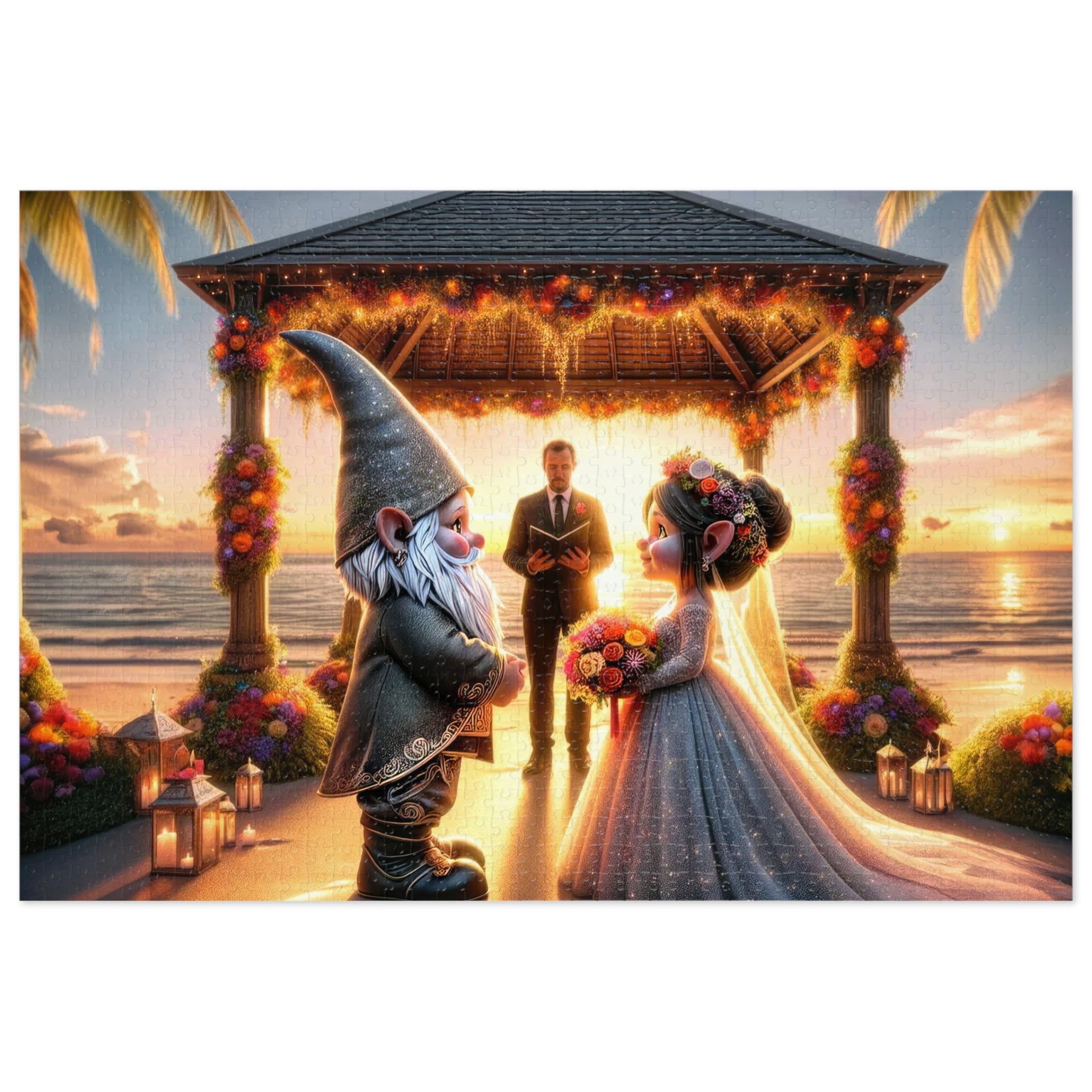 Elara and Finn's Seaside Promise Jigsaw Puzzle