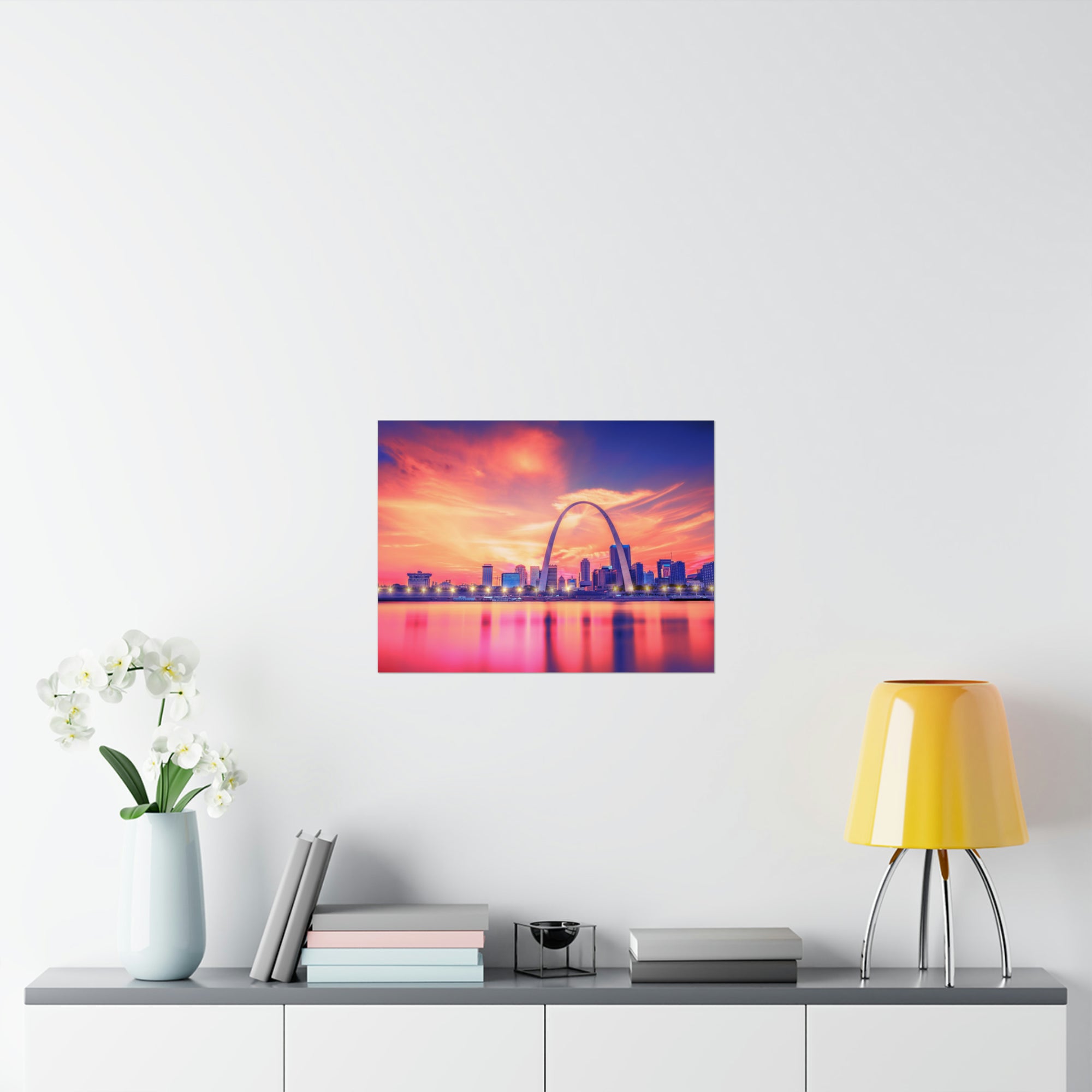 Saint Louis In Pinks Poster