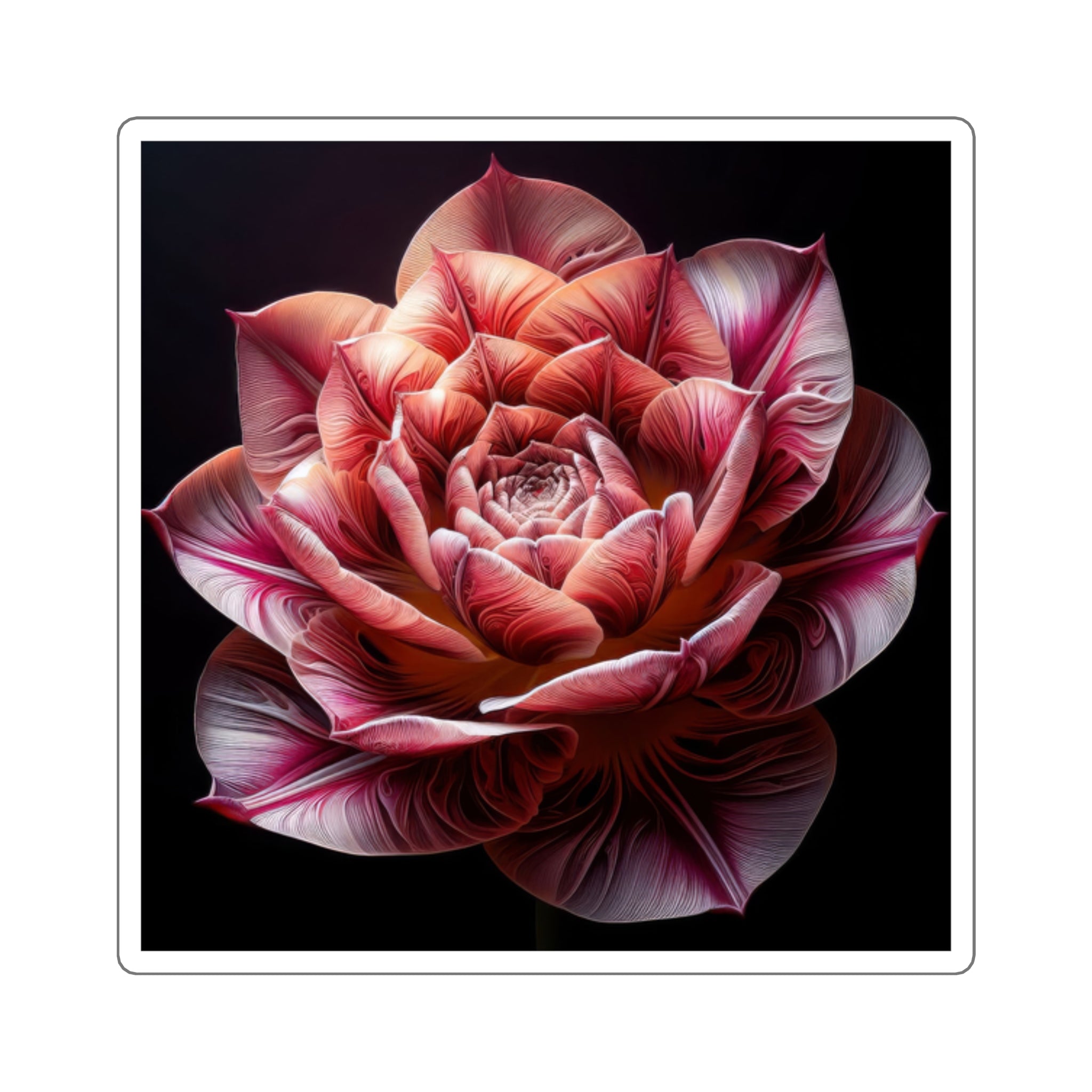 Autocollants de fleurs de velours