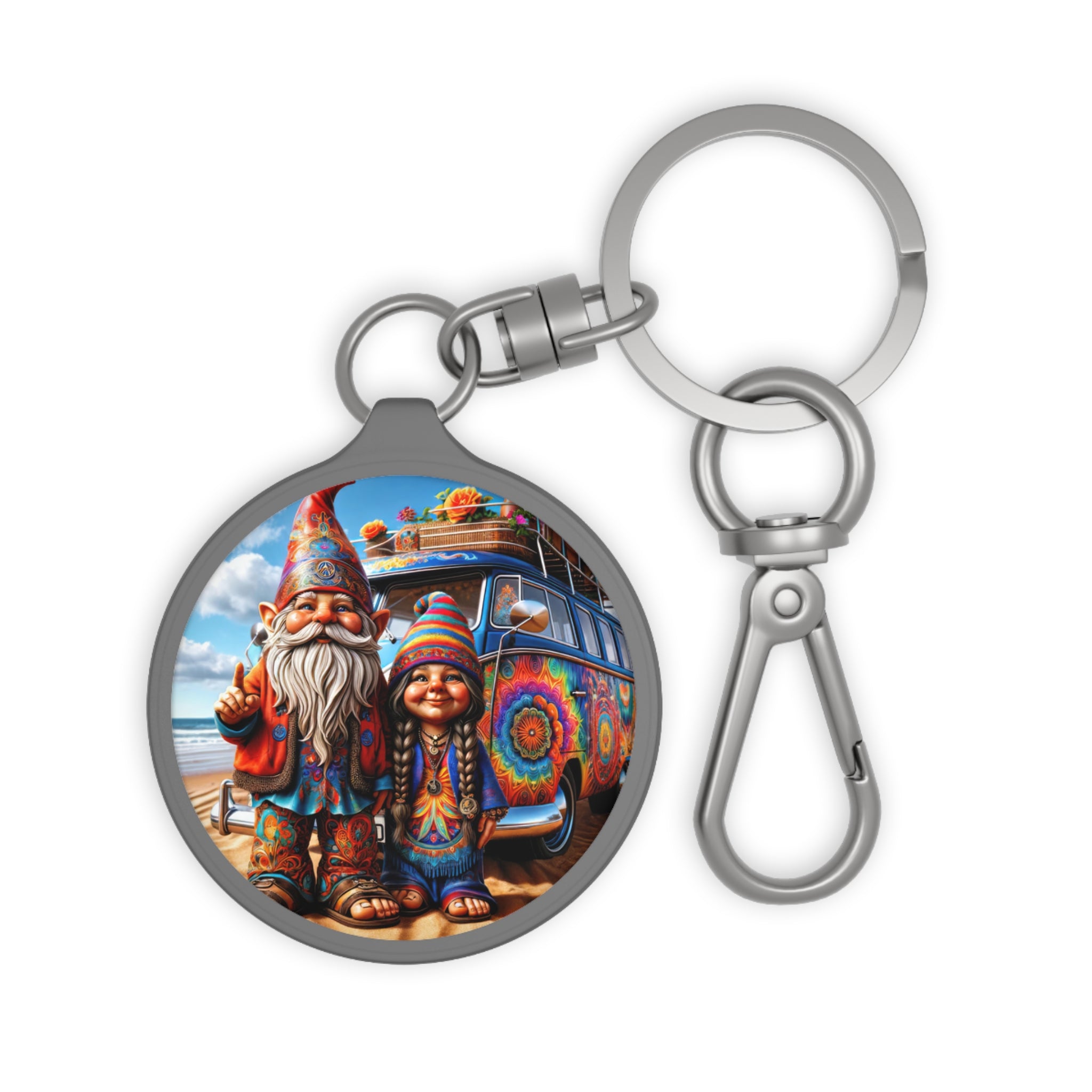 Gnomadic Adventures Keyring Tag