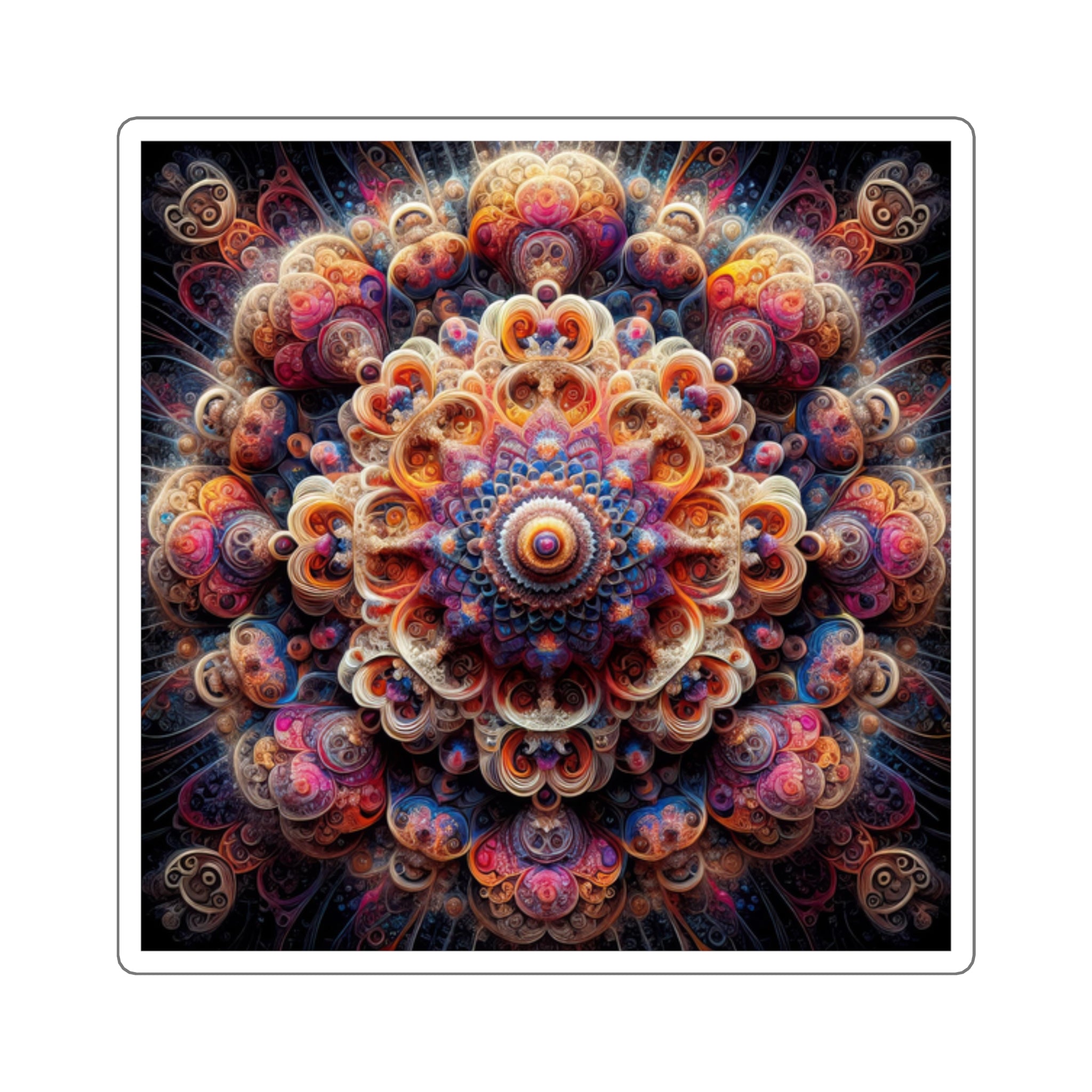 Interstellar Flora of Consciousness Stickers