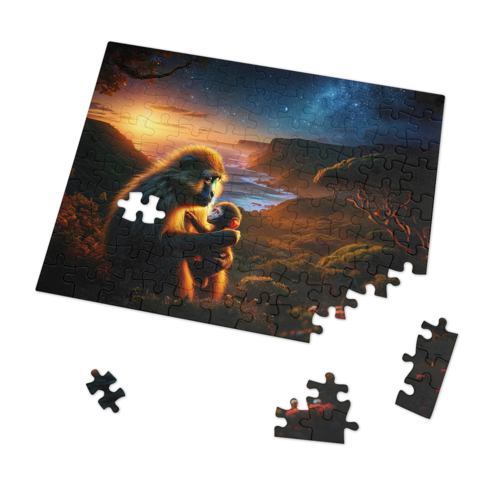 The Cradle of Dawn's First Light Jigsaw Puzzle